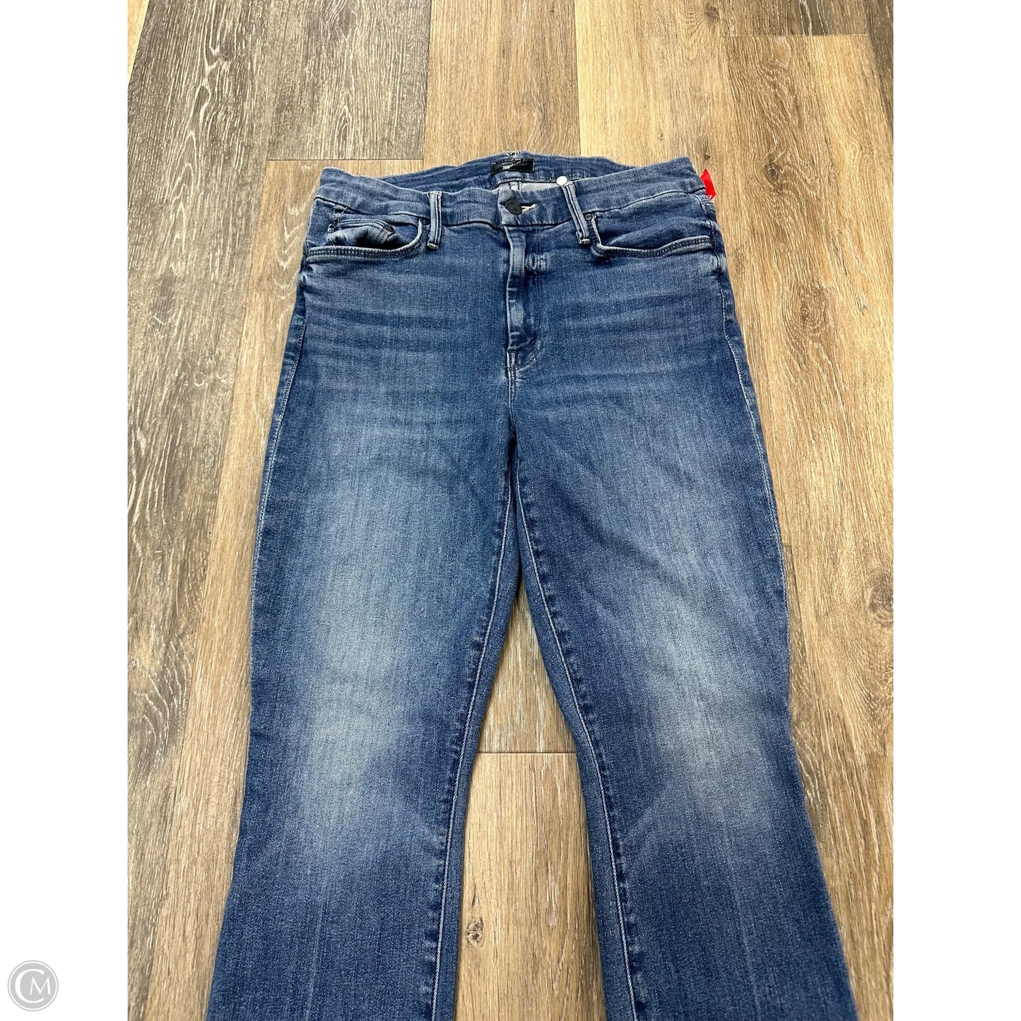 Jeans Skinny By Mother In Blue Denim, Size: 4