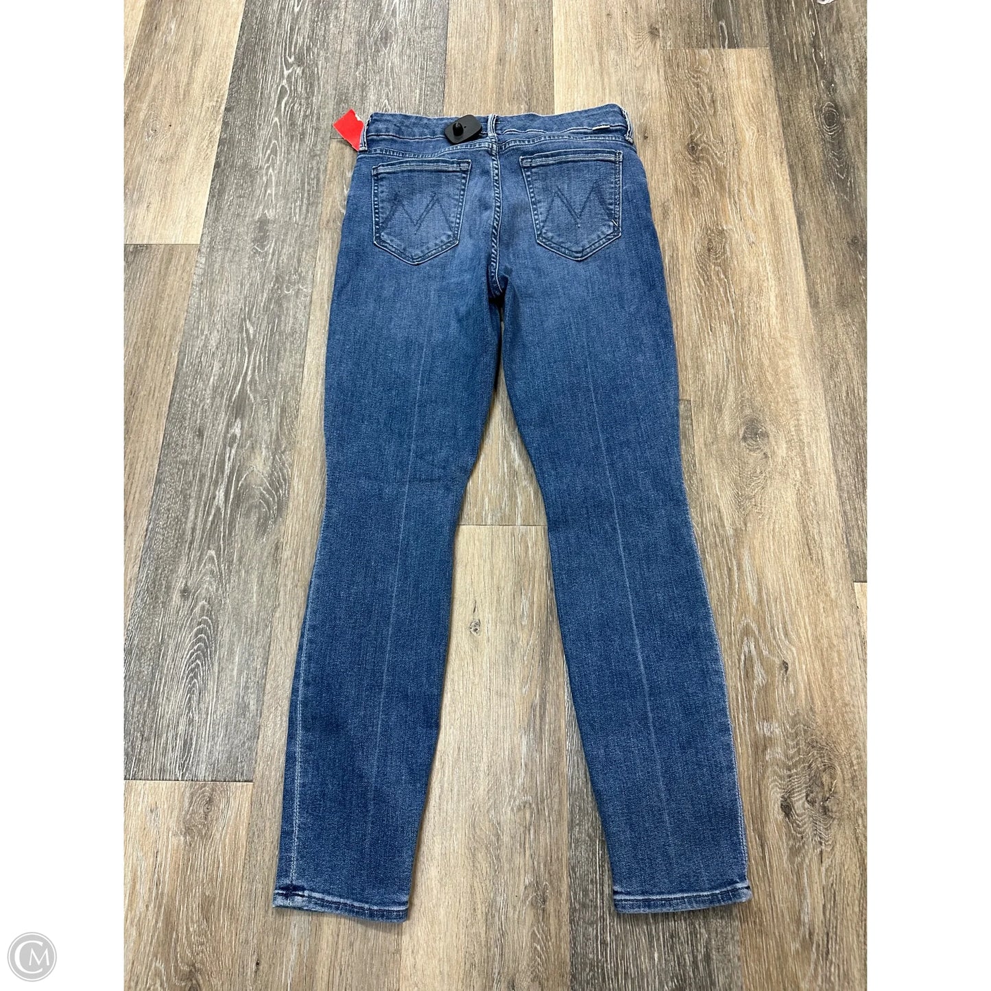 Jeans Skinny By Mother In Blue Denim, Size: 4