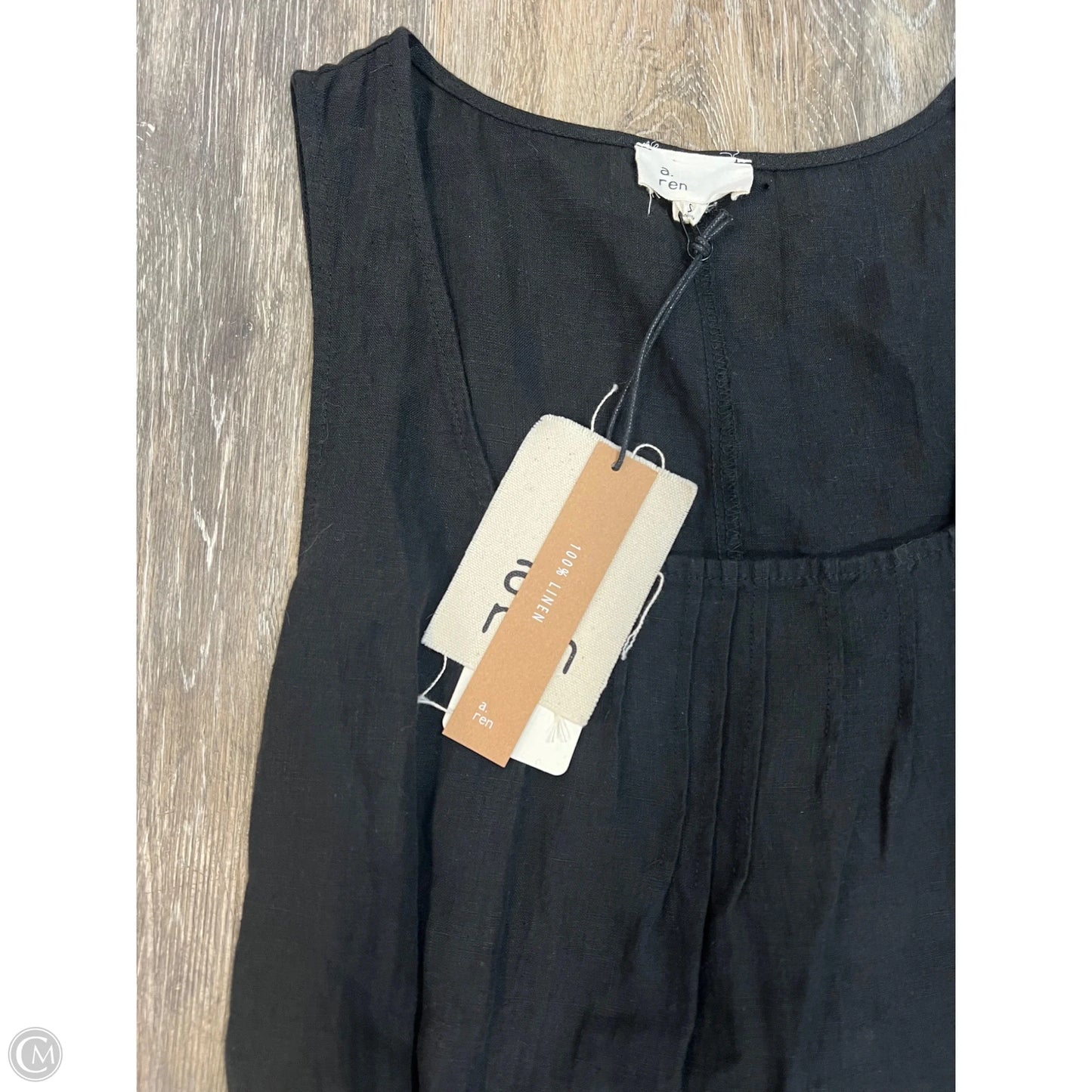 Dress Casual Maxi By A. Ren In Black, Size: S