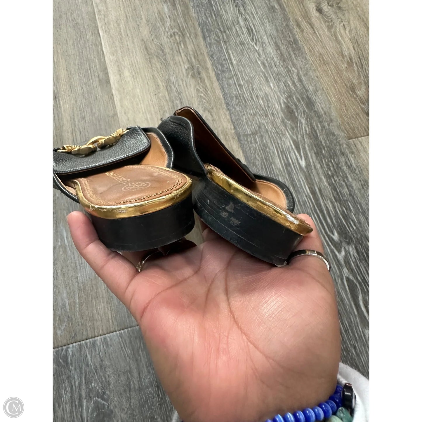 Shoes Designer By Tory Burch In Black, Size: 10