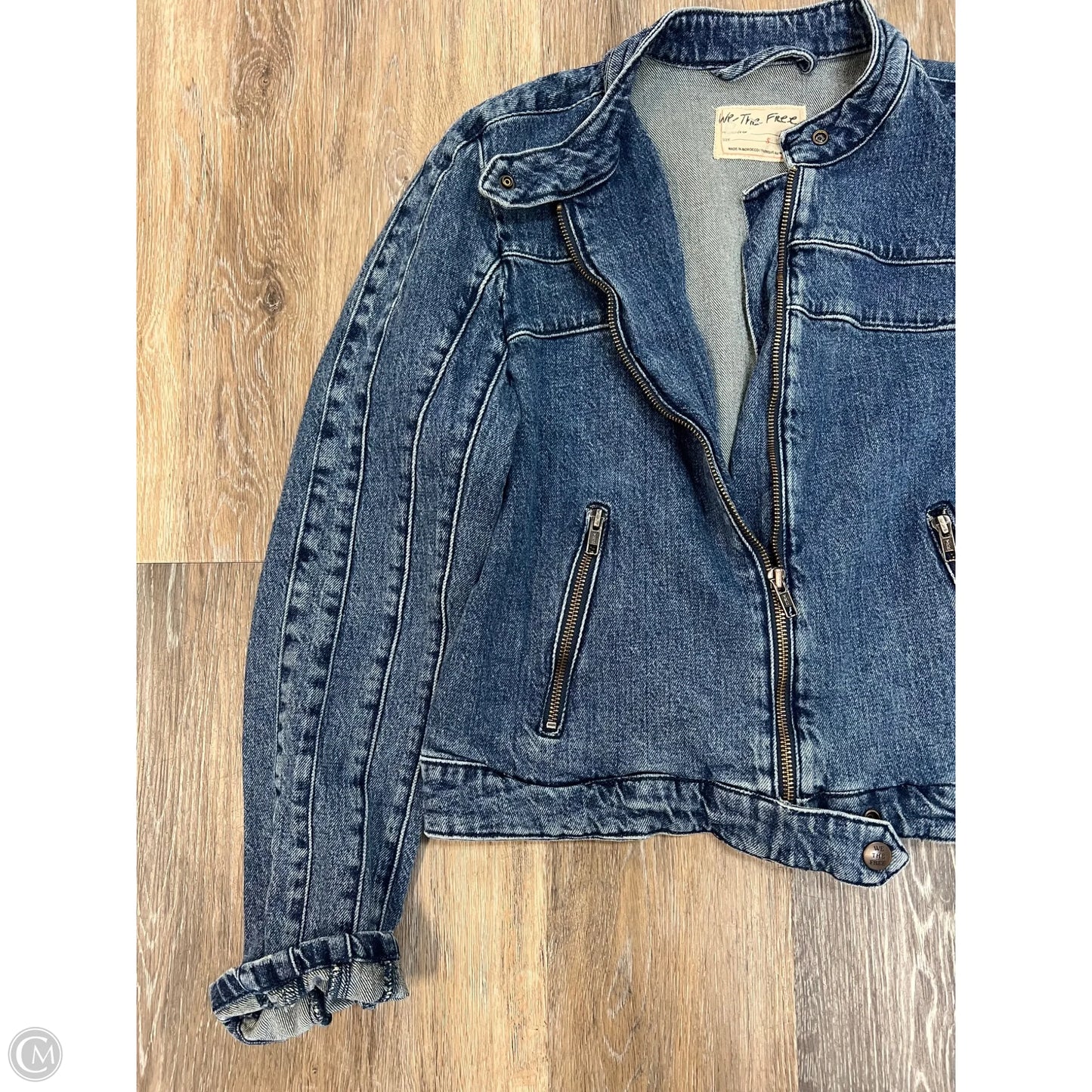 Jacket Denim By We The Free In Blue Denim, Size: S