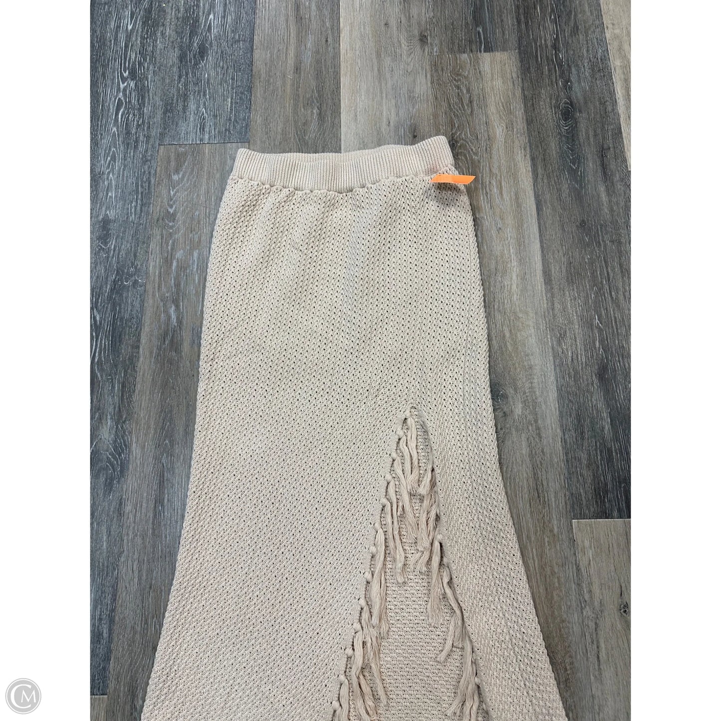 Skirt Maxi By Le Lis In Cream, Size: M