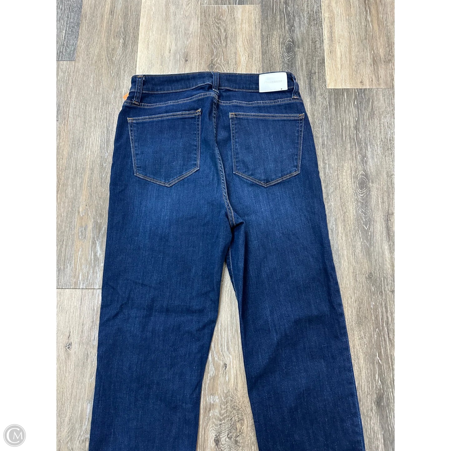 Jeans Straight By 7Diamonds In Blue Denim, Size: 14
