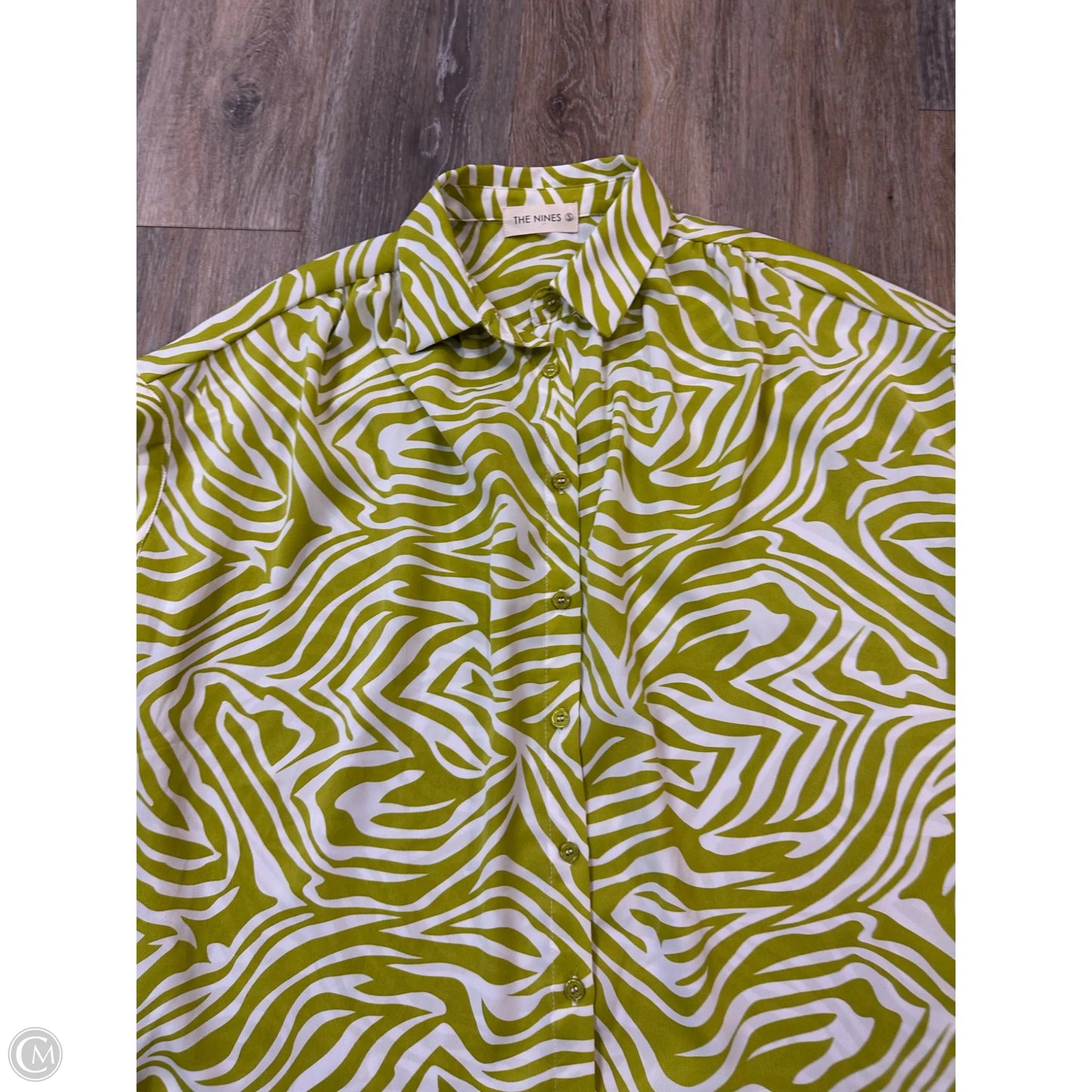 Top Short Sleeve By The Nines In Green, Size: S