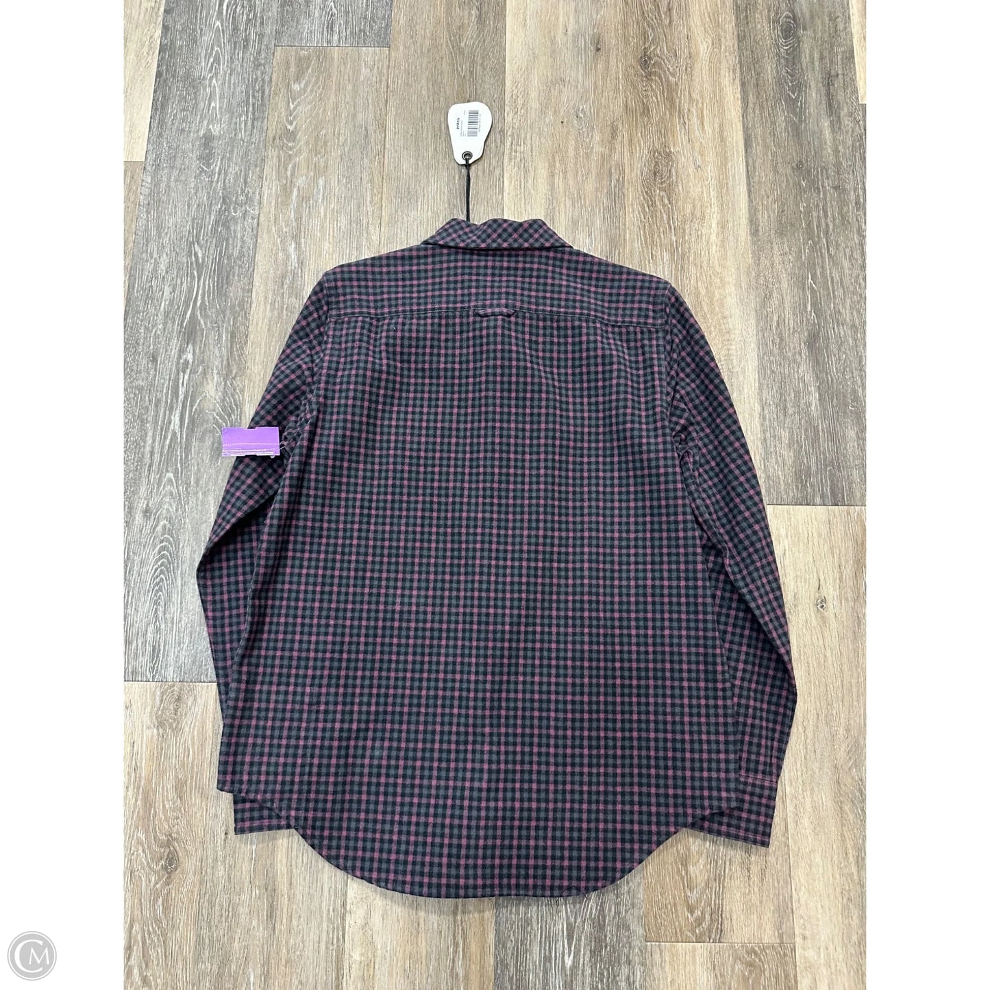 Top Long Sleeve By Prana In Pink, Size: S