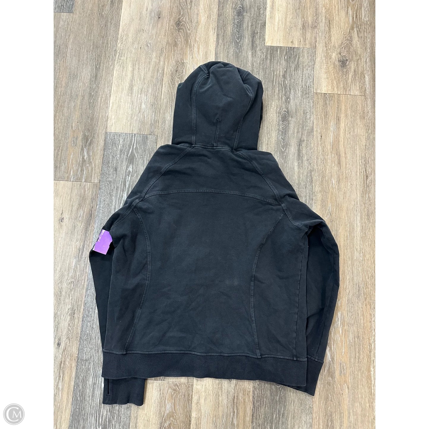 Sweatshirt Hoodie By Lululemon In Black, Size: 10