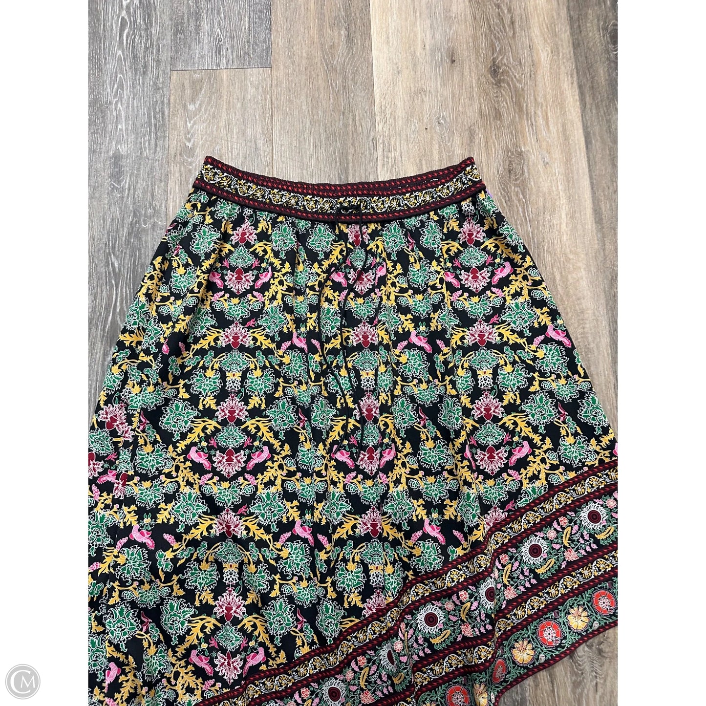 Skirt Designer By Alice + Olivia In Floral Print, Size: L