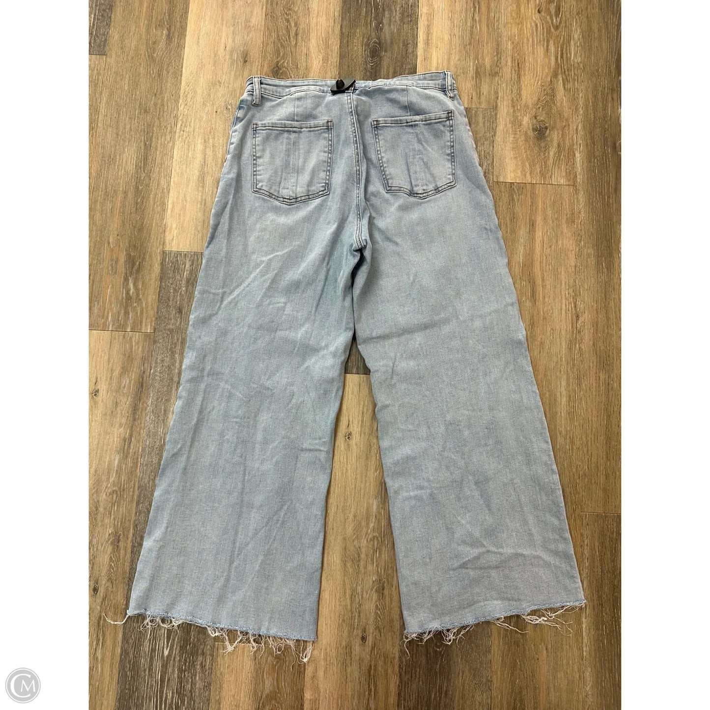 Jeans Wide Leg By Kut In Blue Denim, Size: 12