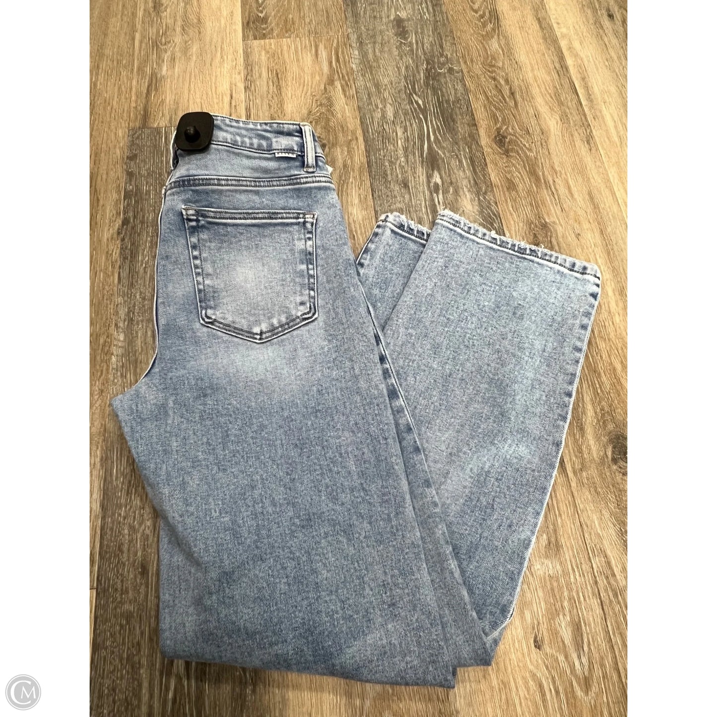 Jeans Straight By Risen In Blue Denim, Size: 10