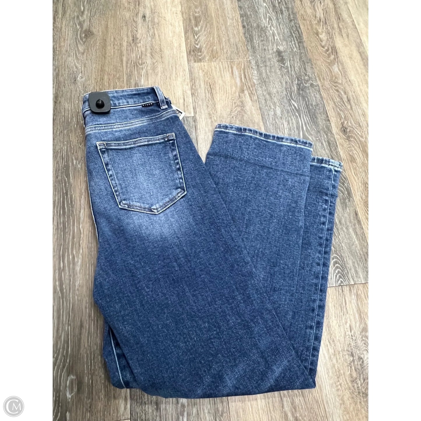 Jeans Cropped By Vervet In Blue Denim, Size: 10