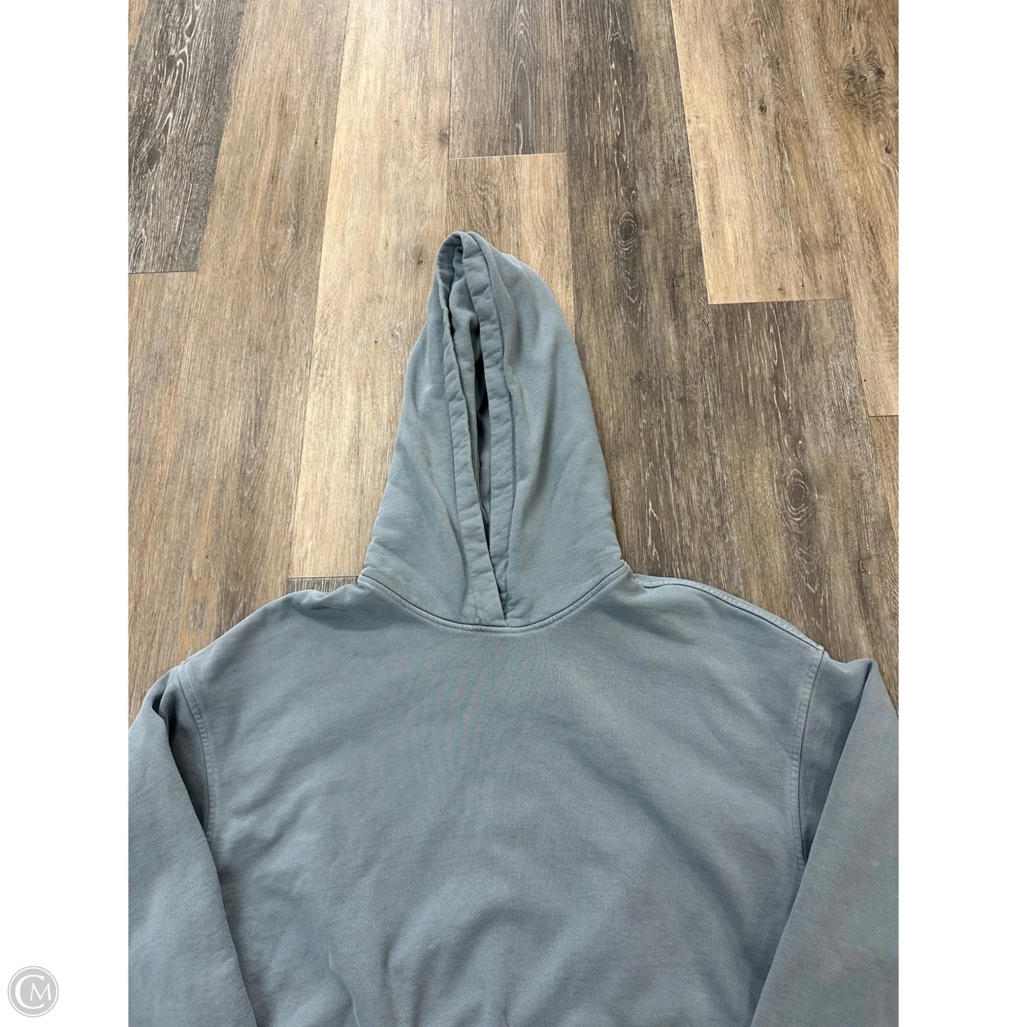 Sweatshirt Hoodie By Agolde In Blue, Size: M