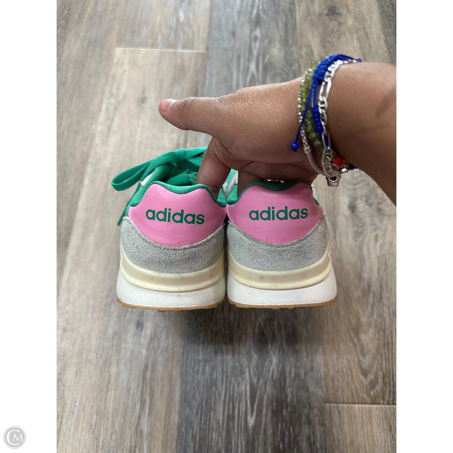 Shoes Athletic By Adidas In Green, Size: 7.5