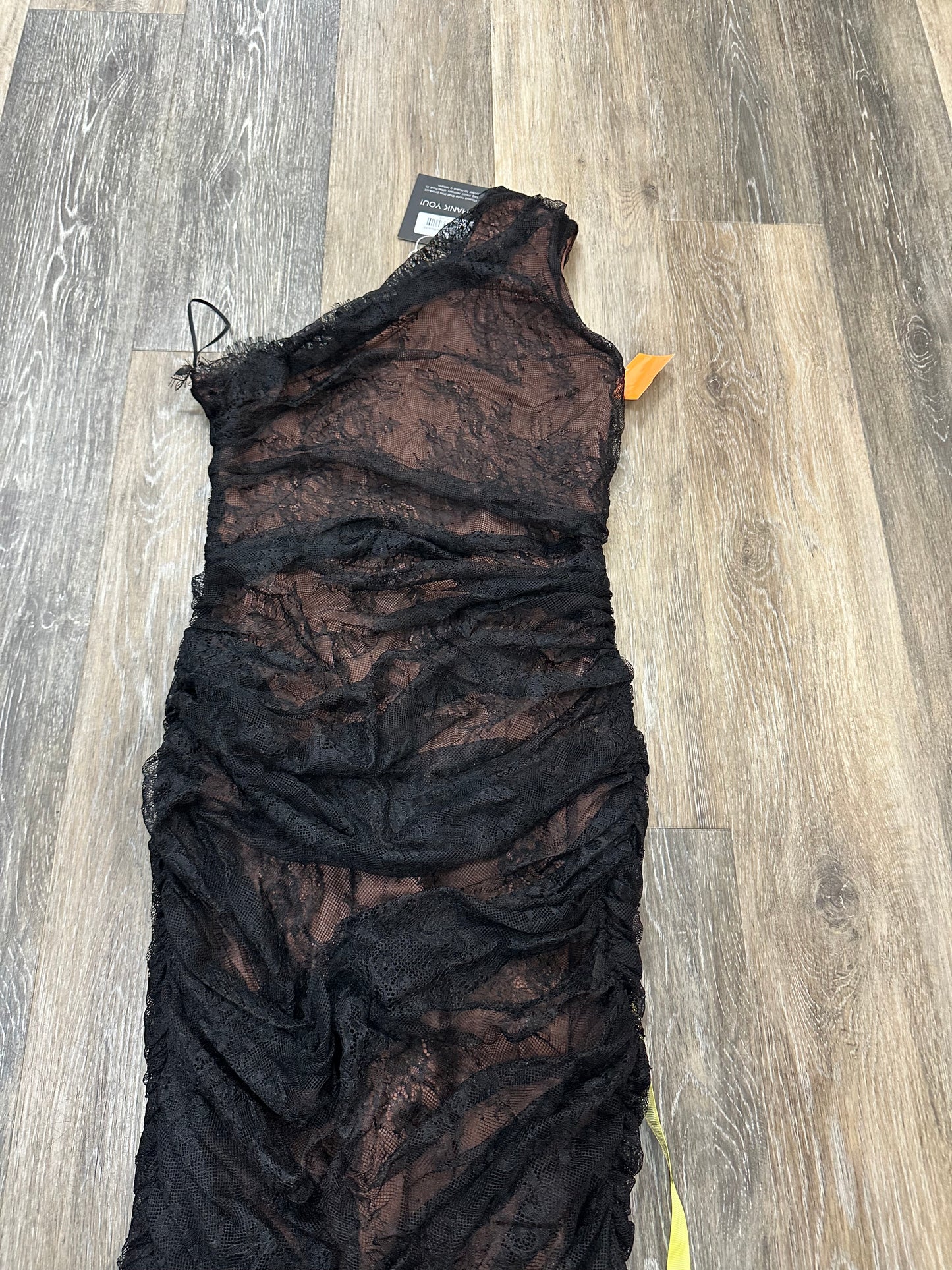 Dress Party Midi By Alieva In Black, Size: Xs