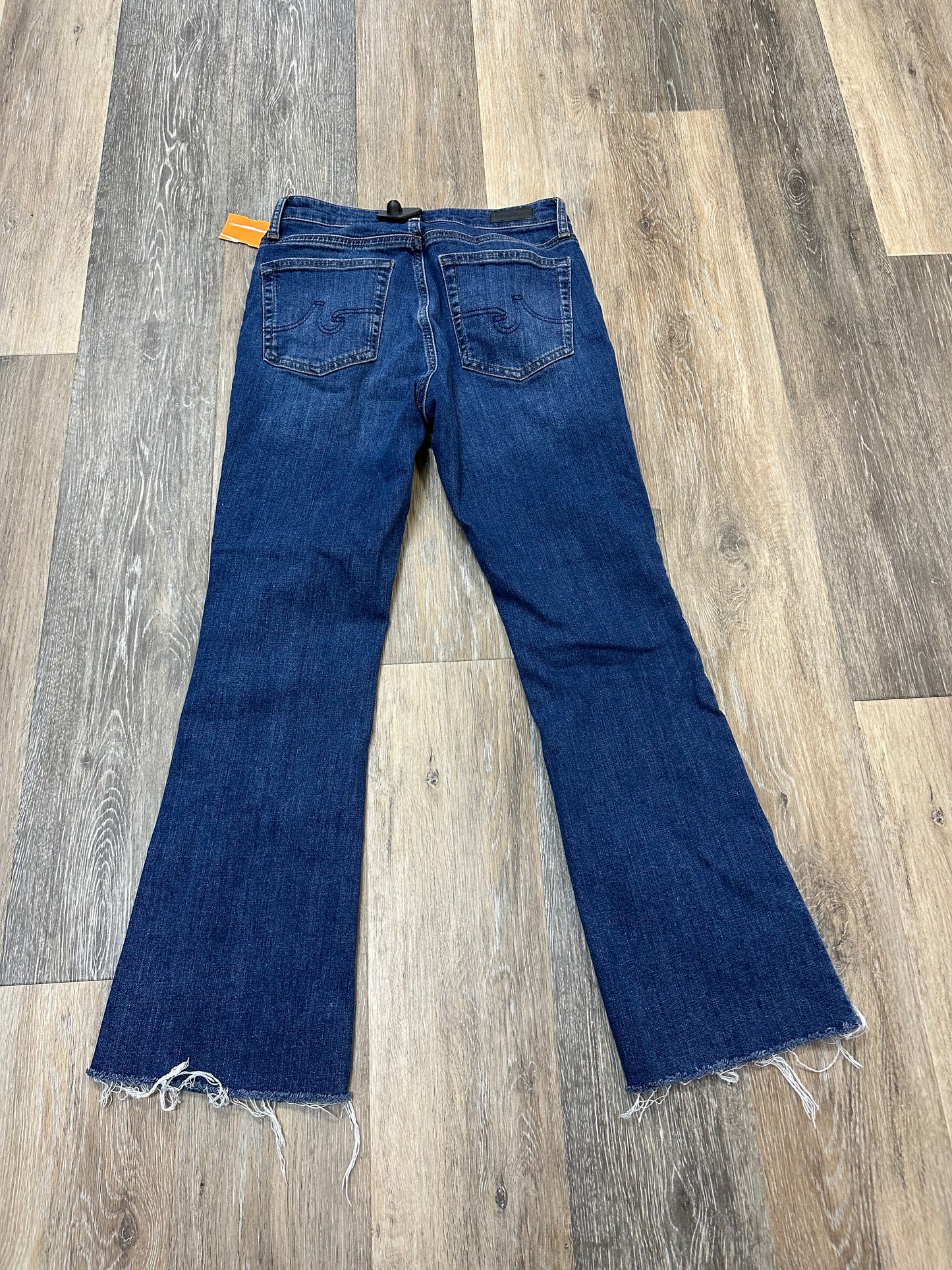 Jeans Boot Cut By Adriano Goldschmied In Blue Denim, Size: 2