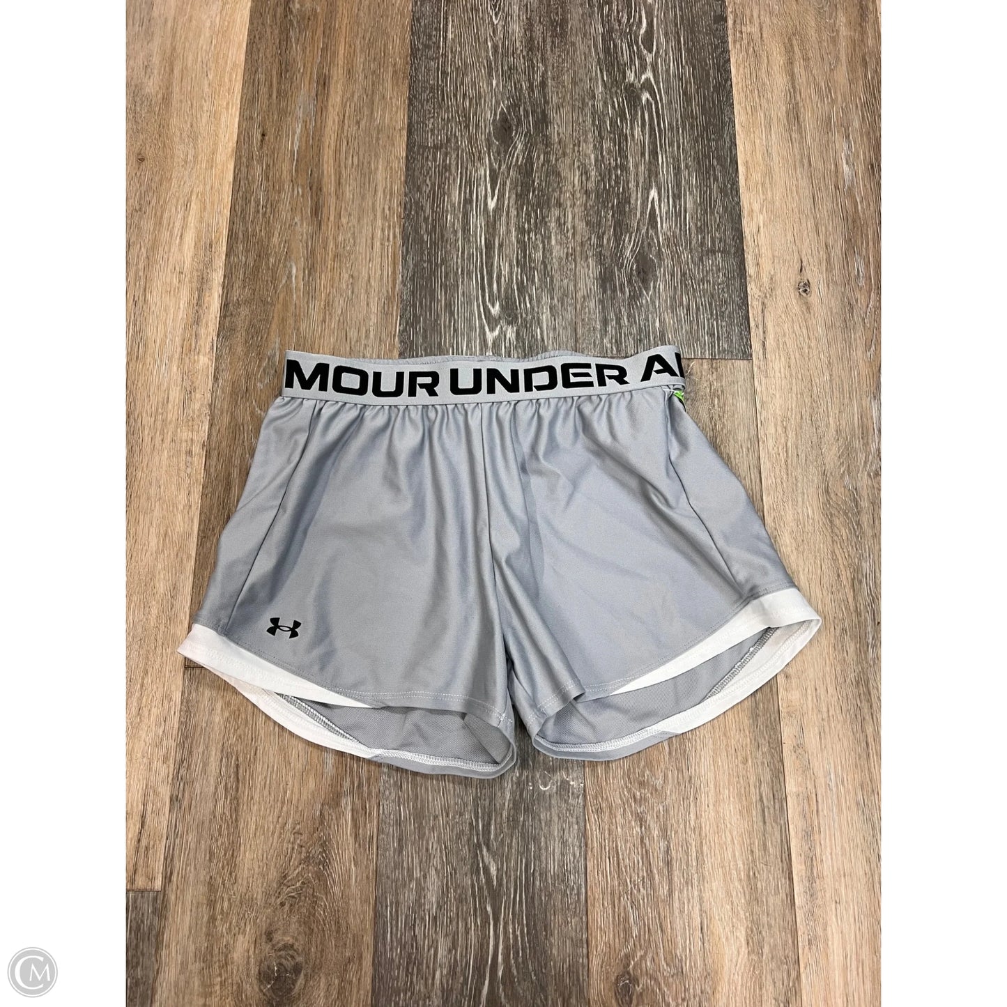Athletic Shorts By Under Armour In Grey, Size: S