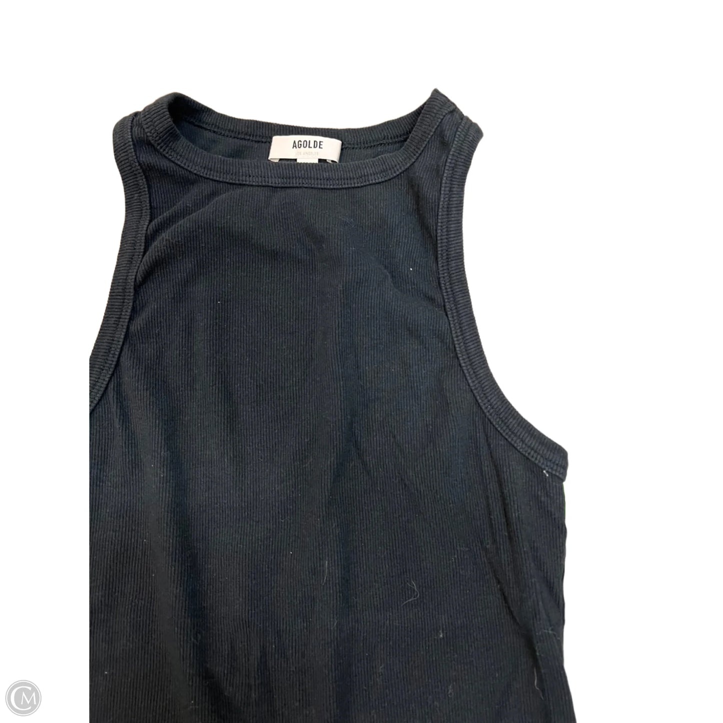 Tank Top By Agolde In Black, Size: S