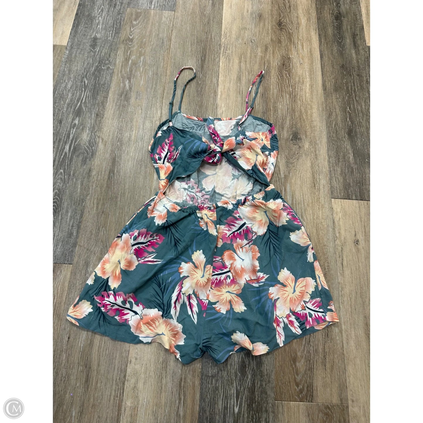 Romper By Roxy In Floral Print, Size: M