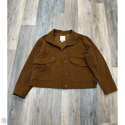 Jacket Other By Avec Les Filles In Tan, Size: S