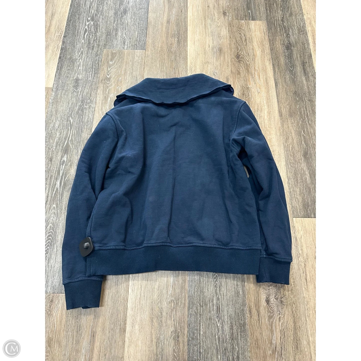 Sweatshirt Collar By Ssys The Label In Blue, Size: S