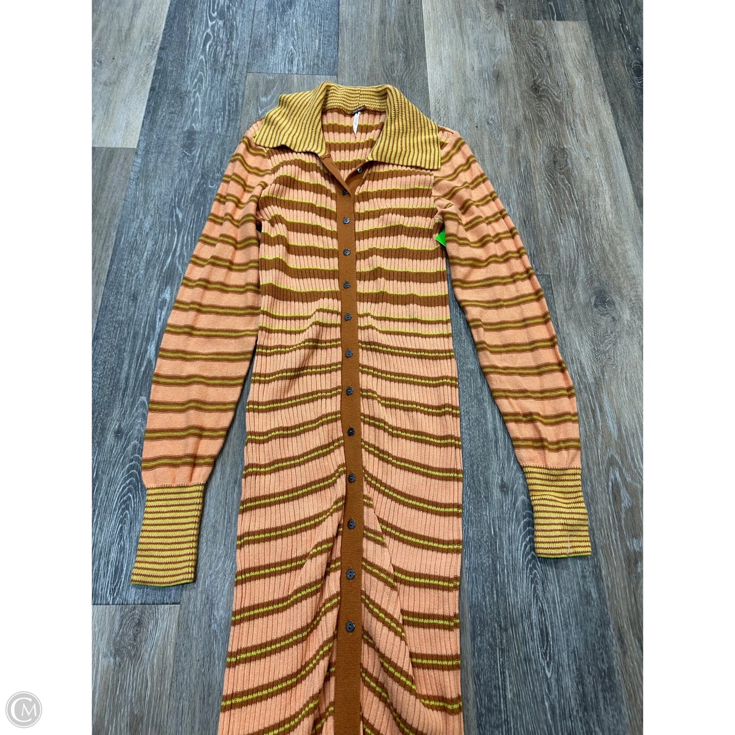 Dress Casual Maxi By Free People In Striped Pattern, Size: M