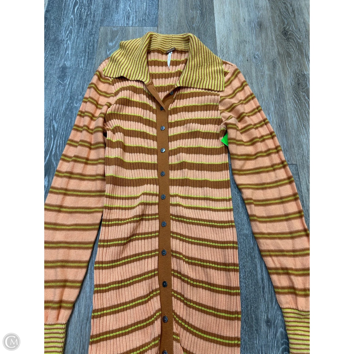 Dress Casual Maxi By Free People In Striped Pattern, Size: M