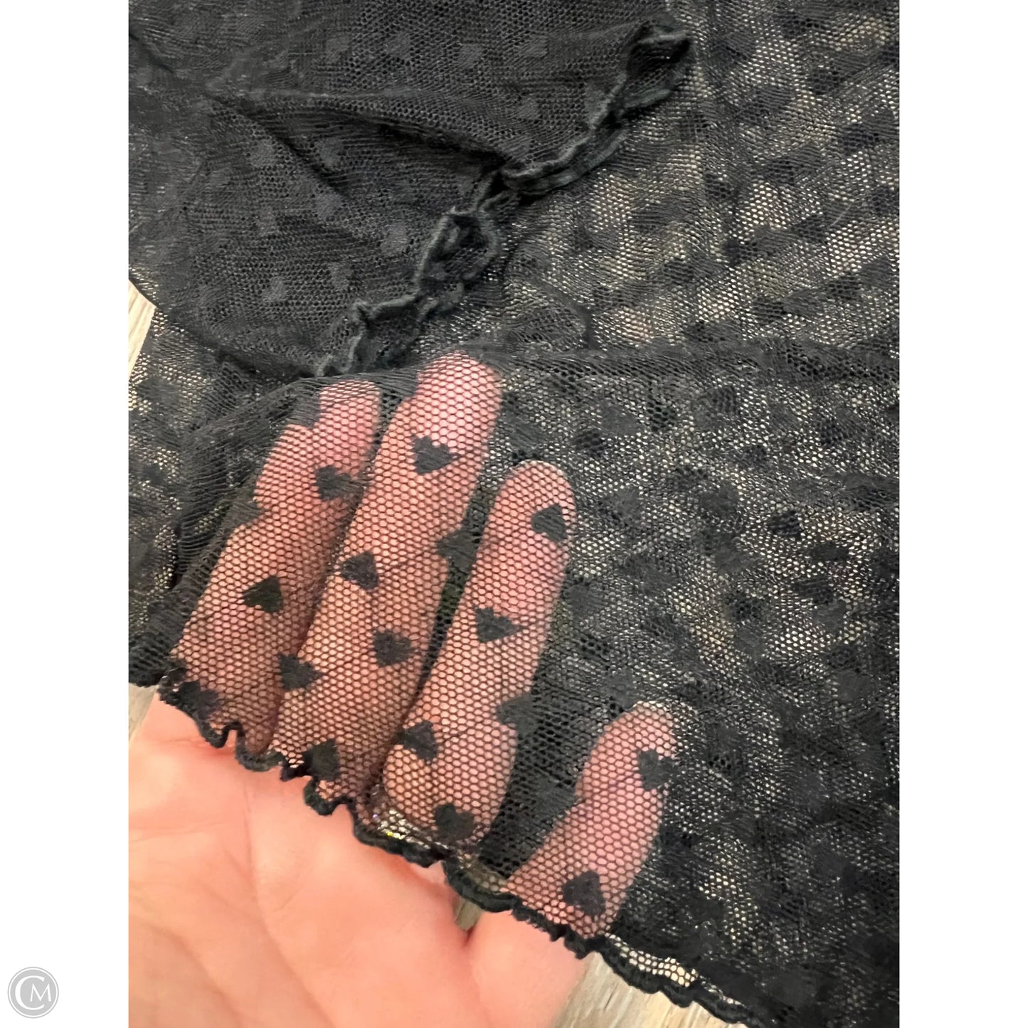 Top Long Sleeve By White Birch In Black, Size: 2x