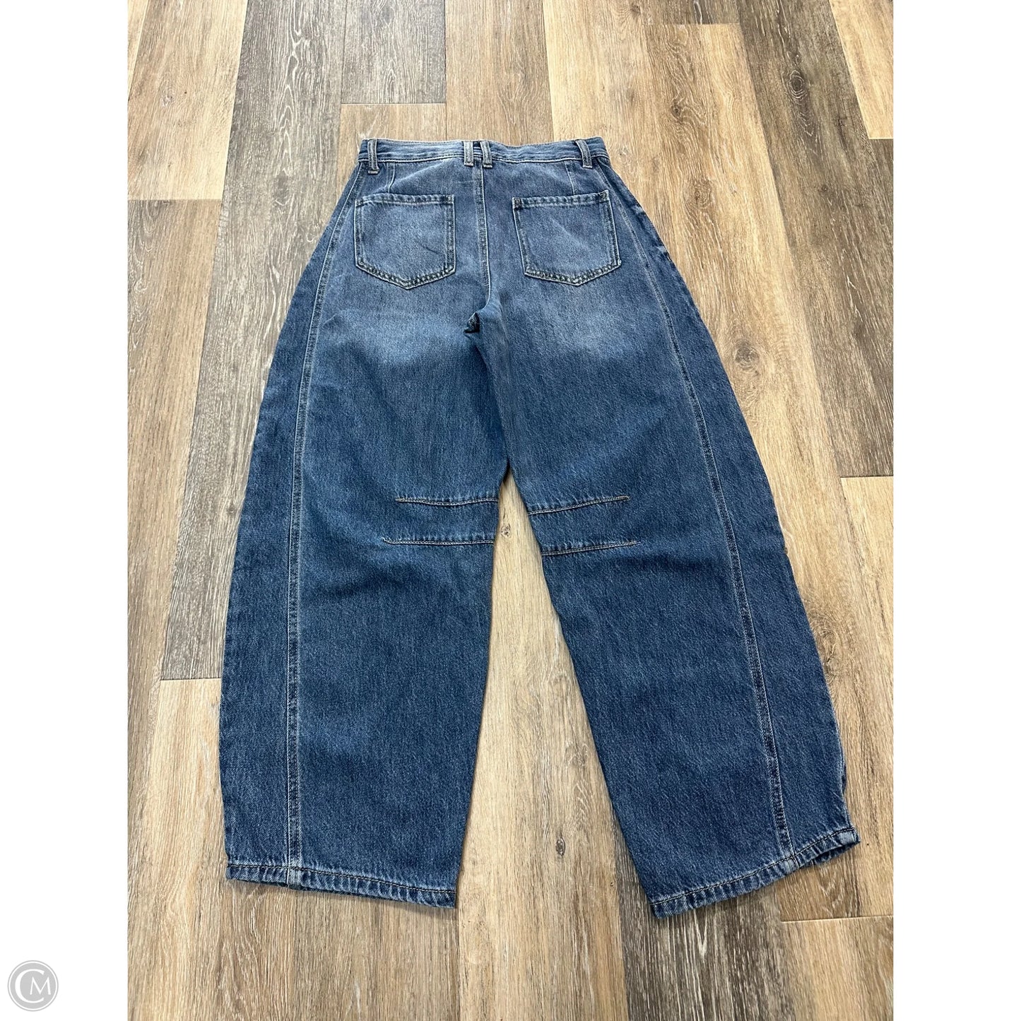 Jeans Wide Leg By Rewash In Blue Denim, Size: 1/25