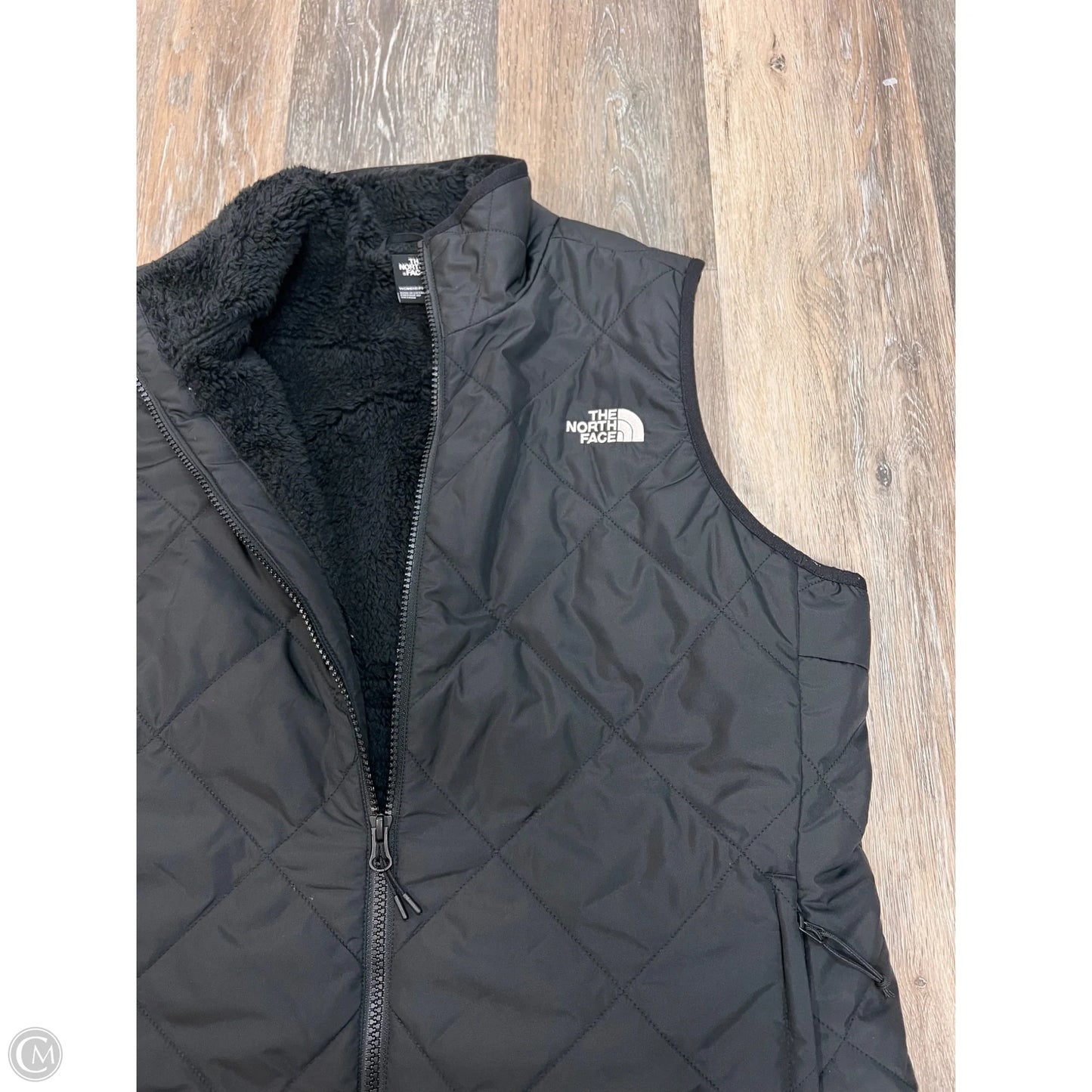 Vest Puffer & Quilted By The North Face In Black, Size: M