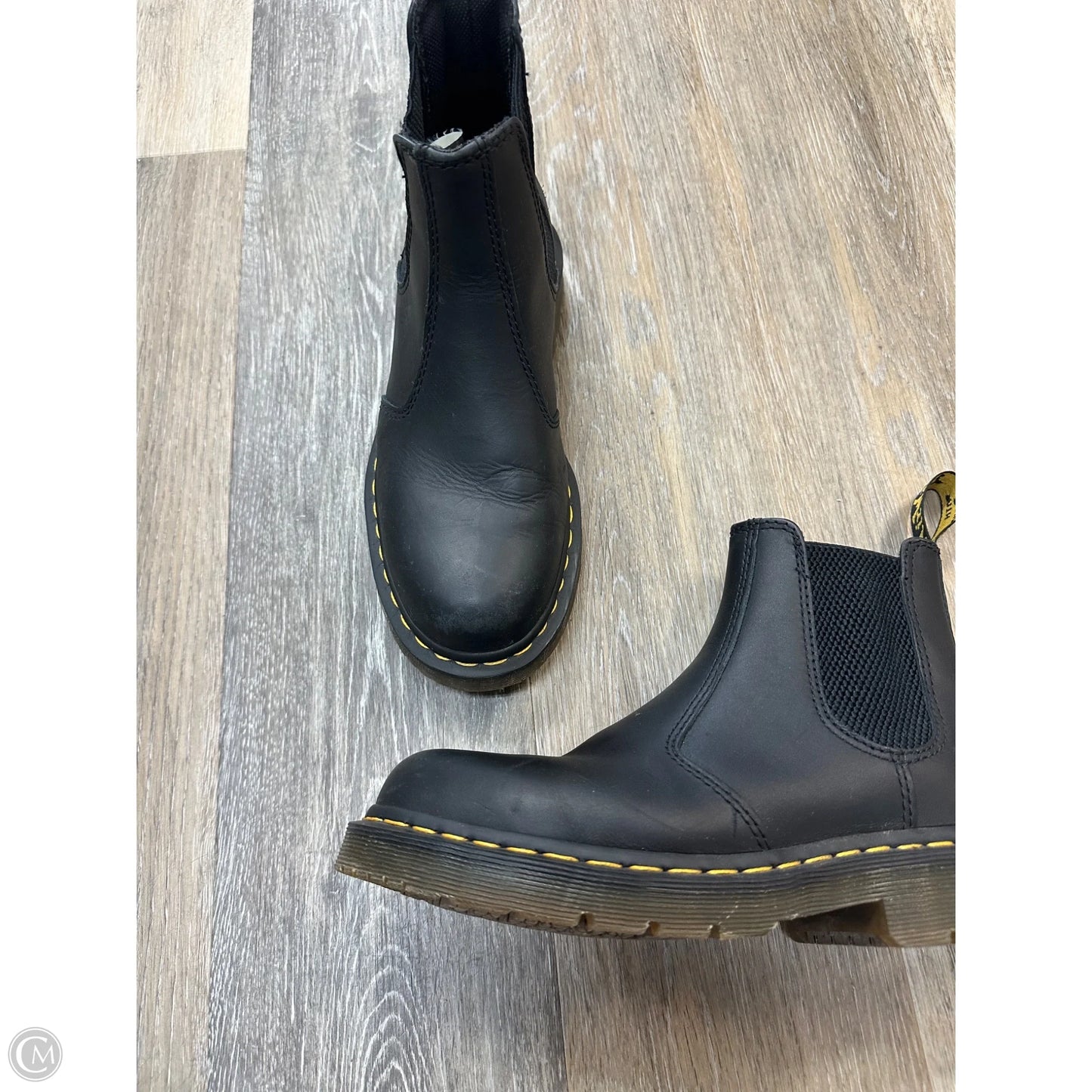 Boots Ankle Flats By Dr Martens In Black, Size: 8