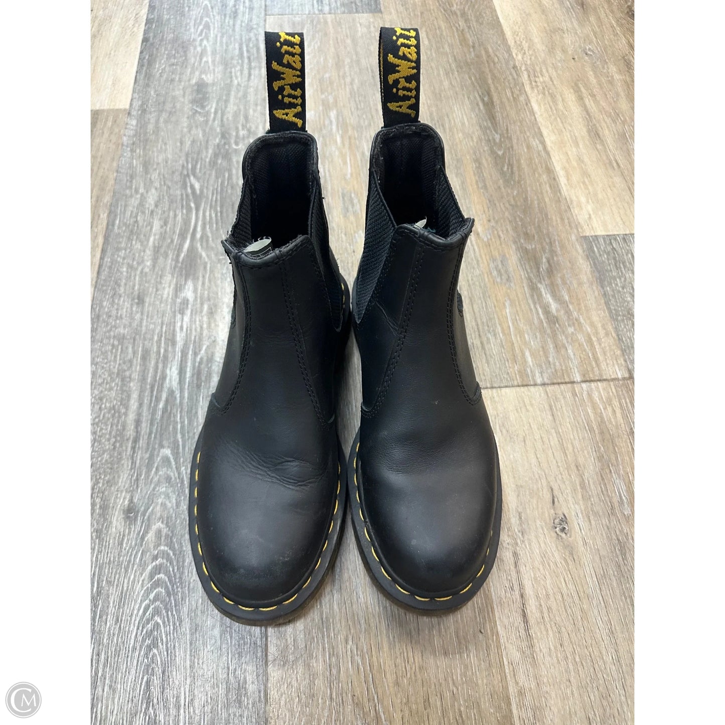 Boots Ankle Flats By Dr Martens In Black, Size: 8