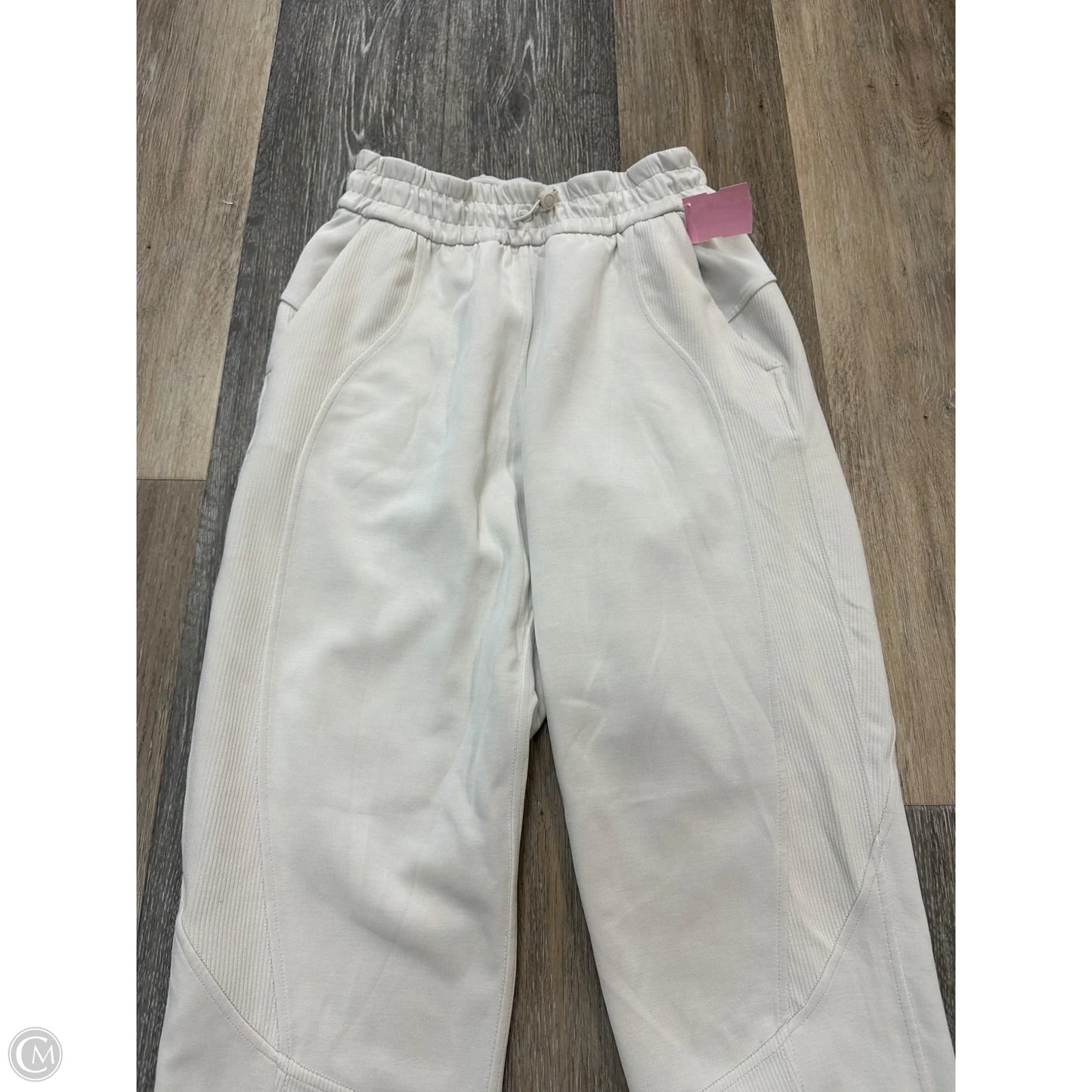 Athletic Pants By Lululemon In Cream, Size: 2