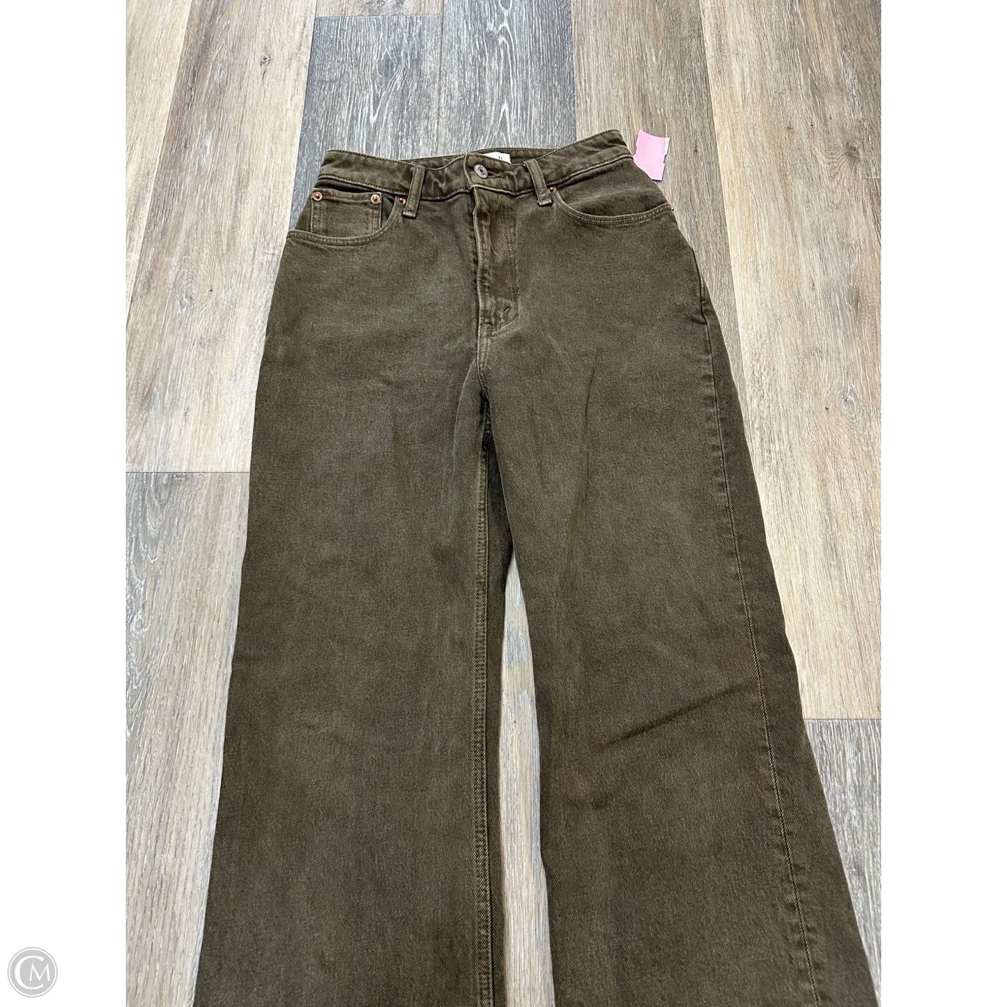 Pants Other By Abercrombie And Fitch In Green Denim, Size: 00S