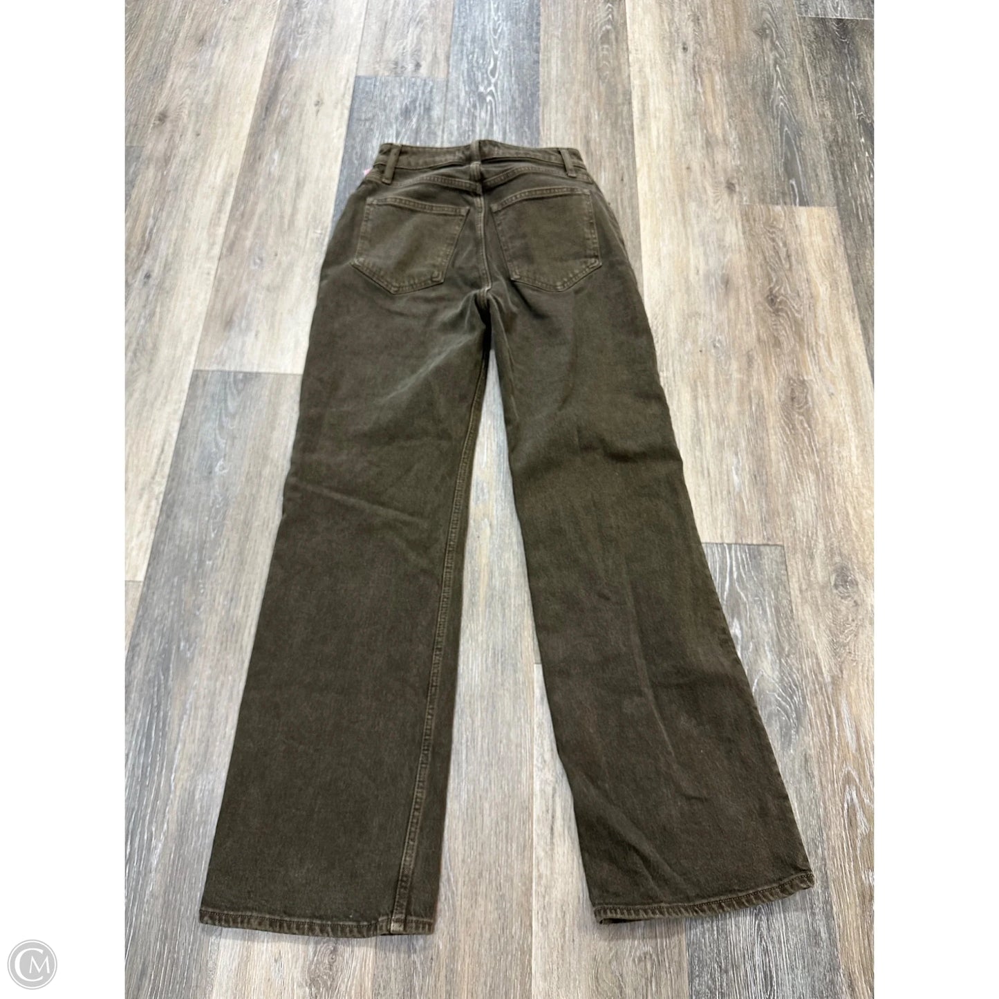 Pants Other By Abercrombie And Fitch In Green Denim, Size: 00S