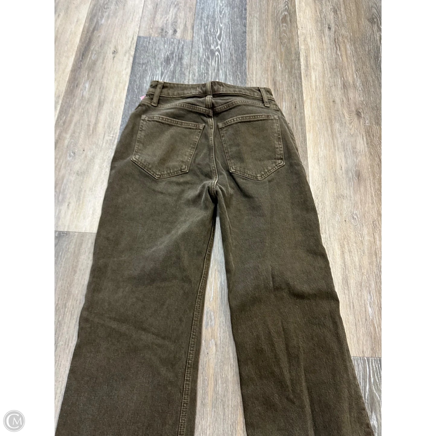 Pants Other By Abercrombie And Fitch In Green Denim, Size: 00S