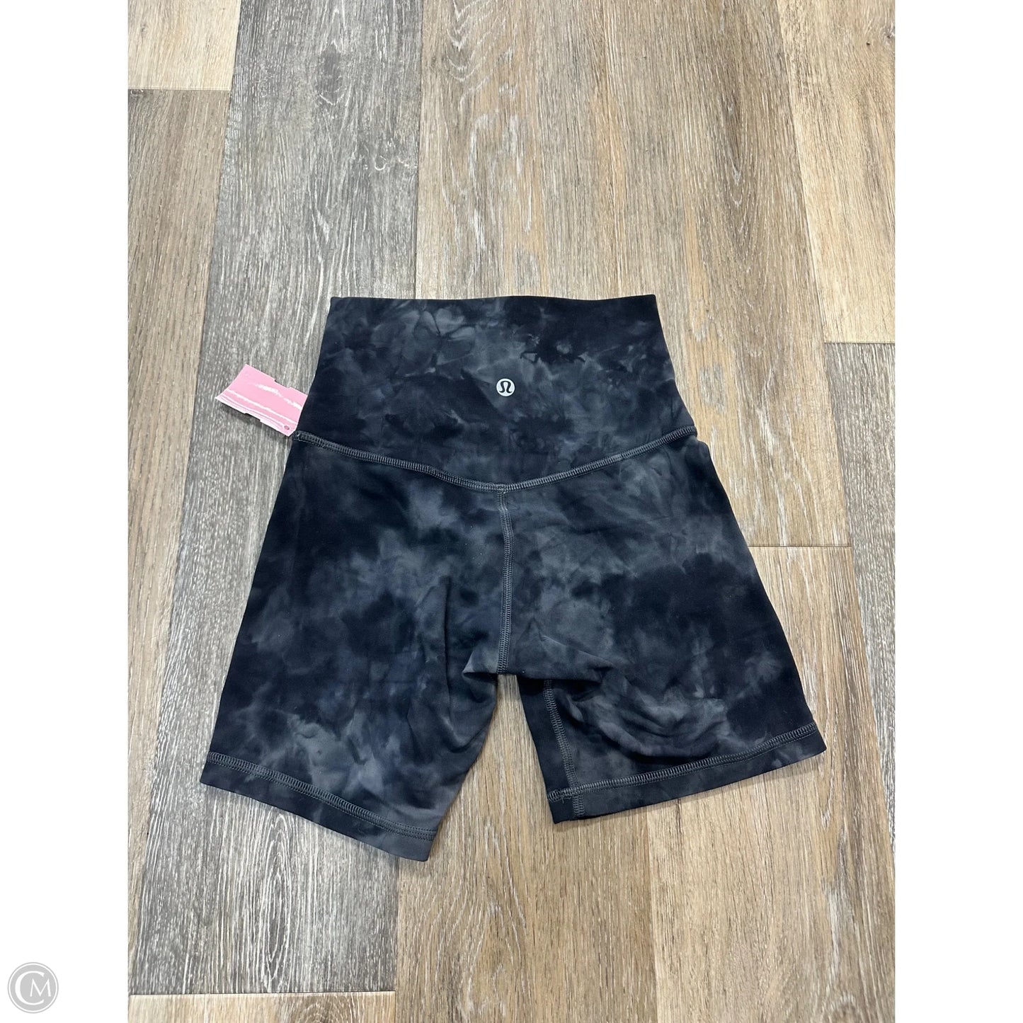 Athletic Shorts By Lululemon In Tie Dye Print, Size: 2