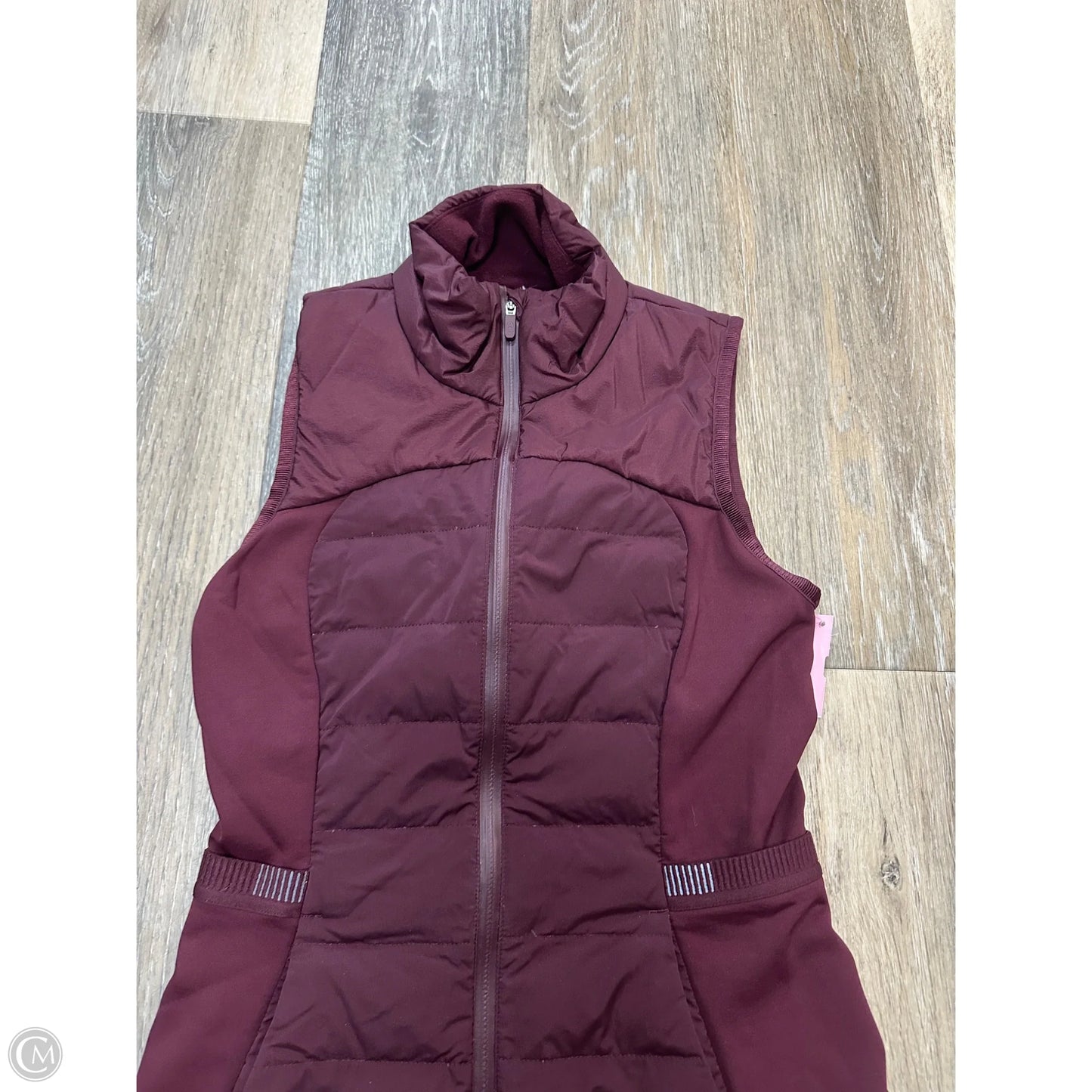 Vest Puffer & Quilted By Lululemon In Maroon, Size: 2
