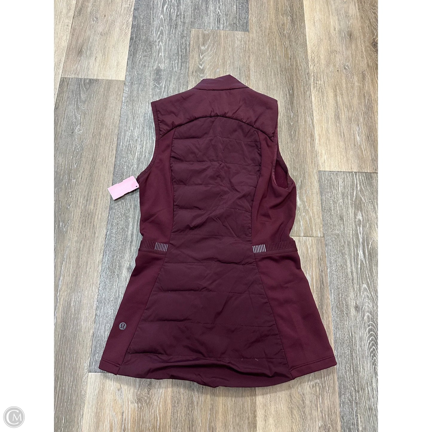 Vest Puffer & Quilted By Lululemon In Maroon, Size: 2