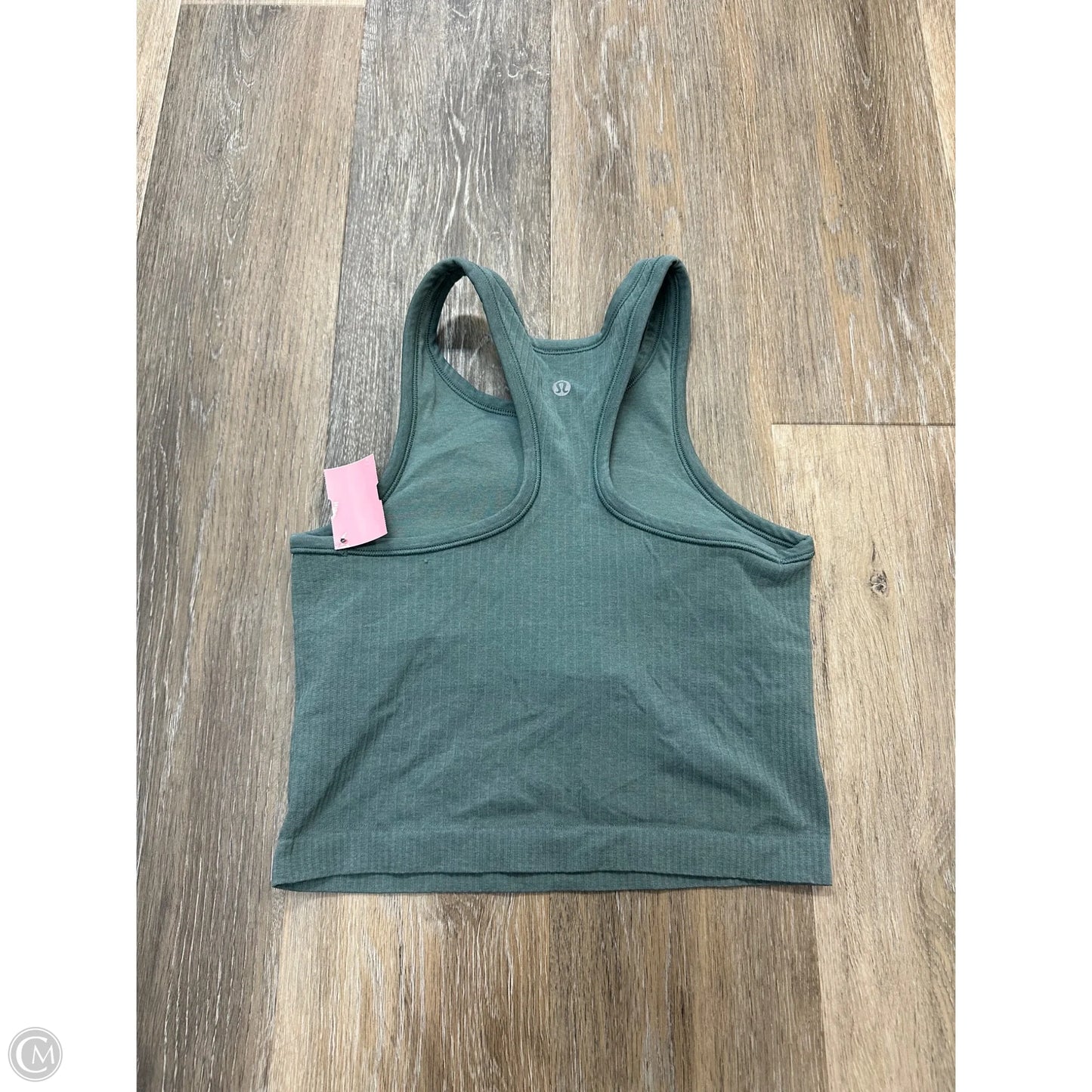 Athletic Tank Top By Lululemon In Green, Size: S