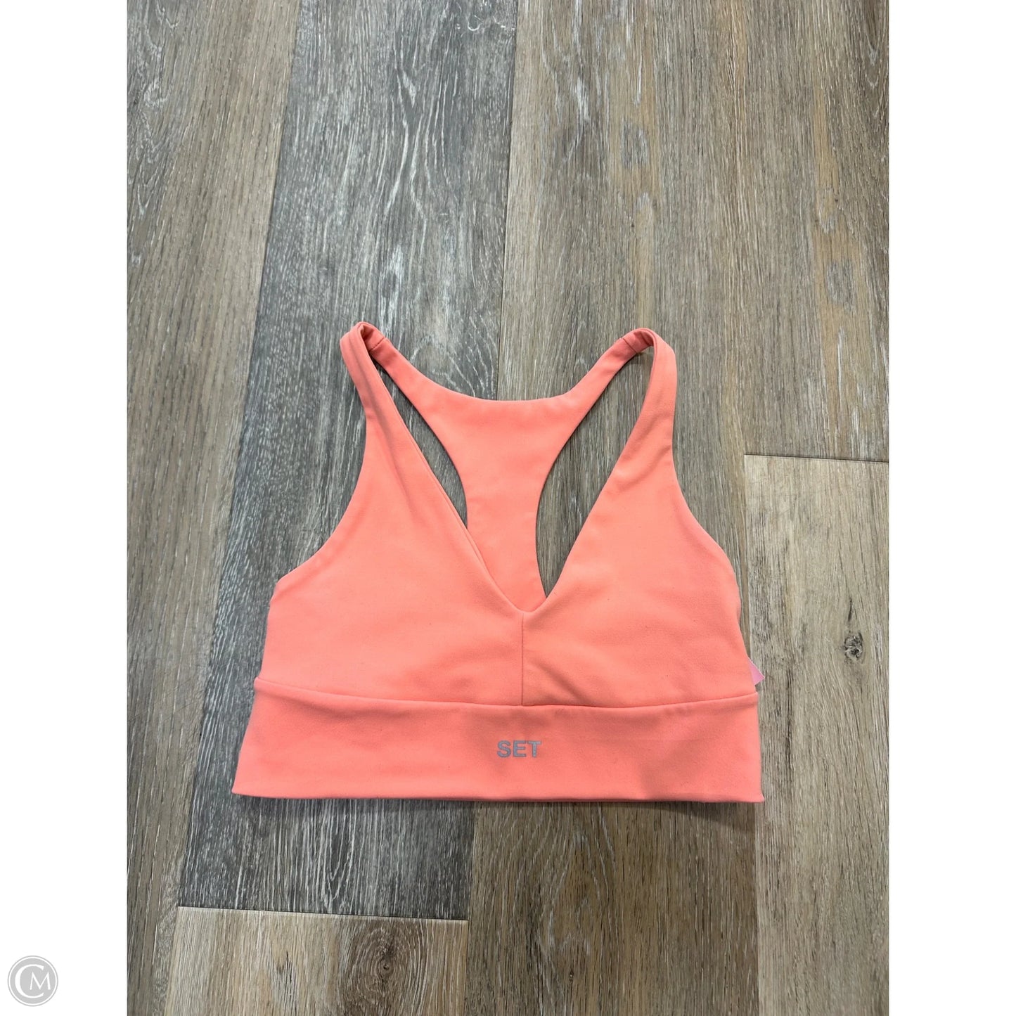 Athletic Bra By Set Active In Coral, Size: Xs