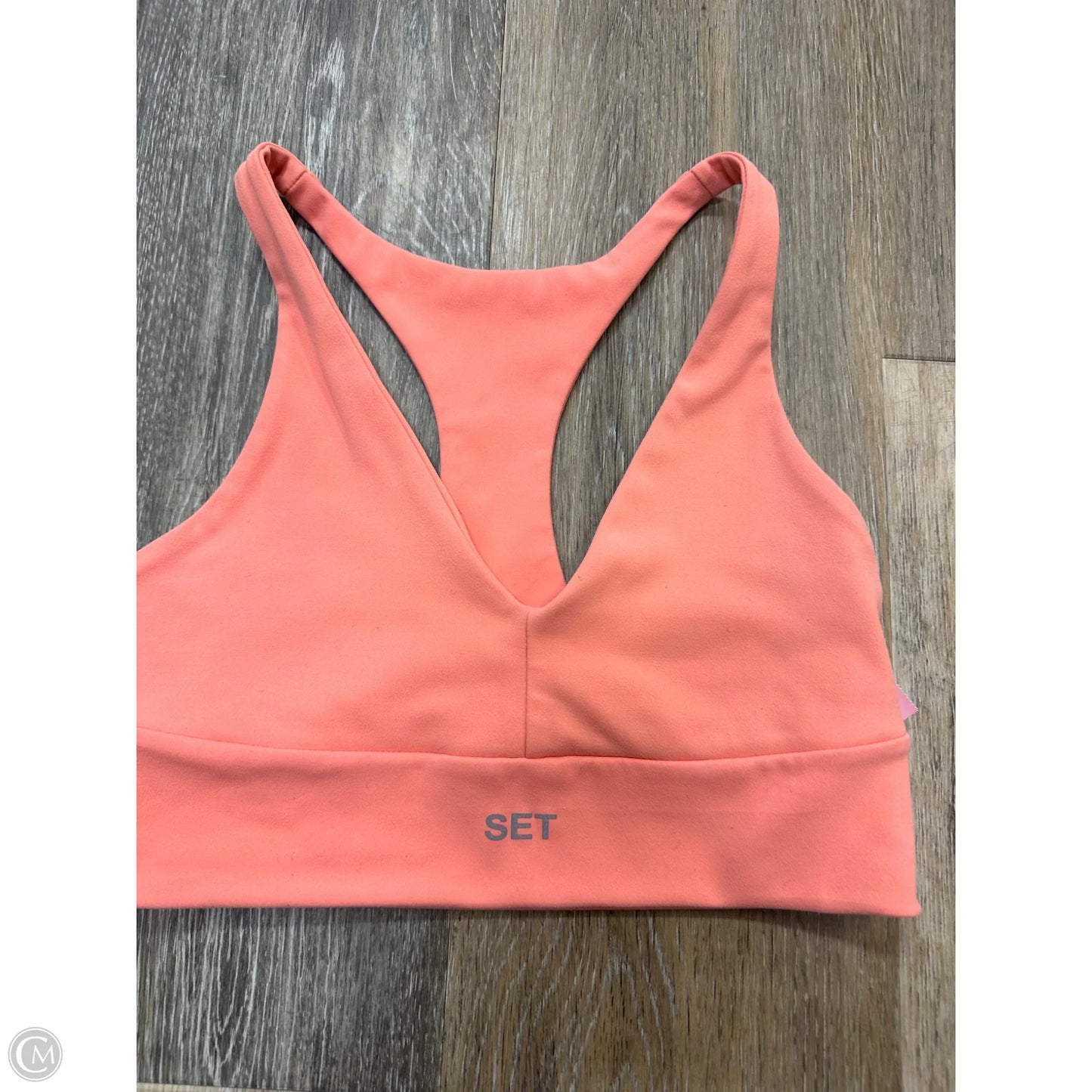 Athletic Bra By Set Active In Coral, Size: Xs