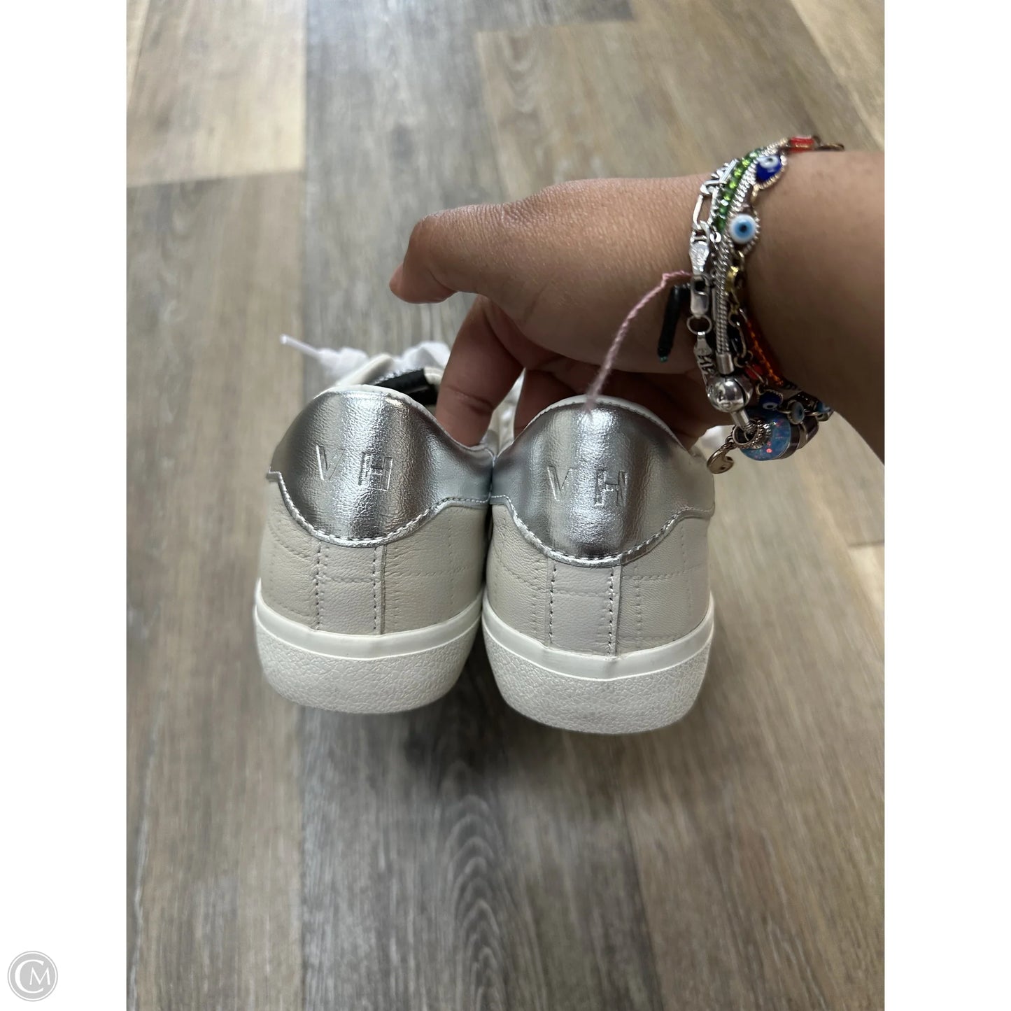 Shoes Sneakers By Vintage Havana In Cream, Size: 6.5
