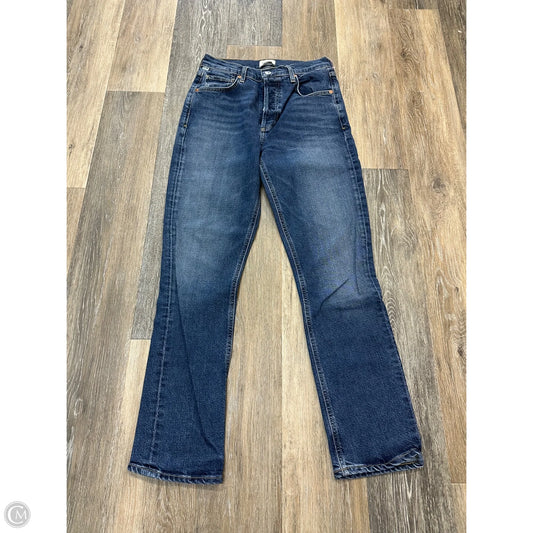 Jeans Straight By Citizens Of Humanity In Blue Denim, Size: 1/25