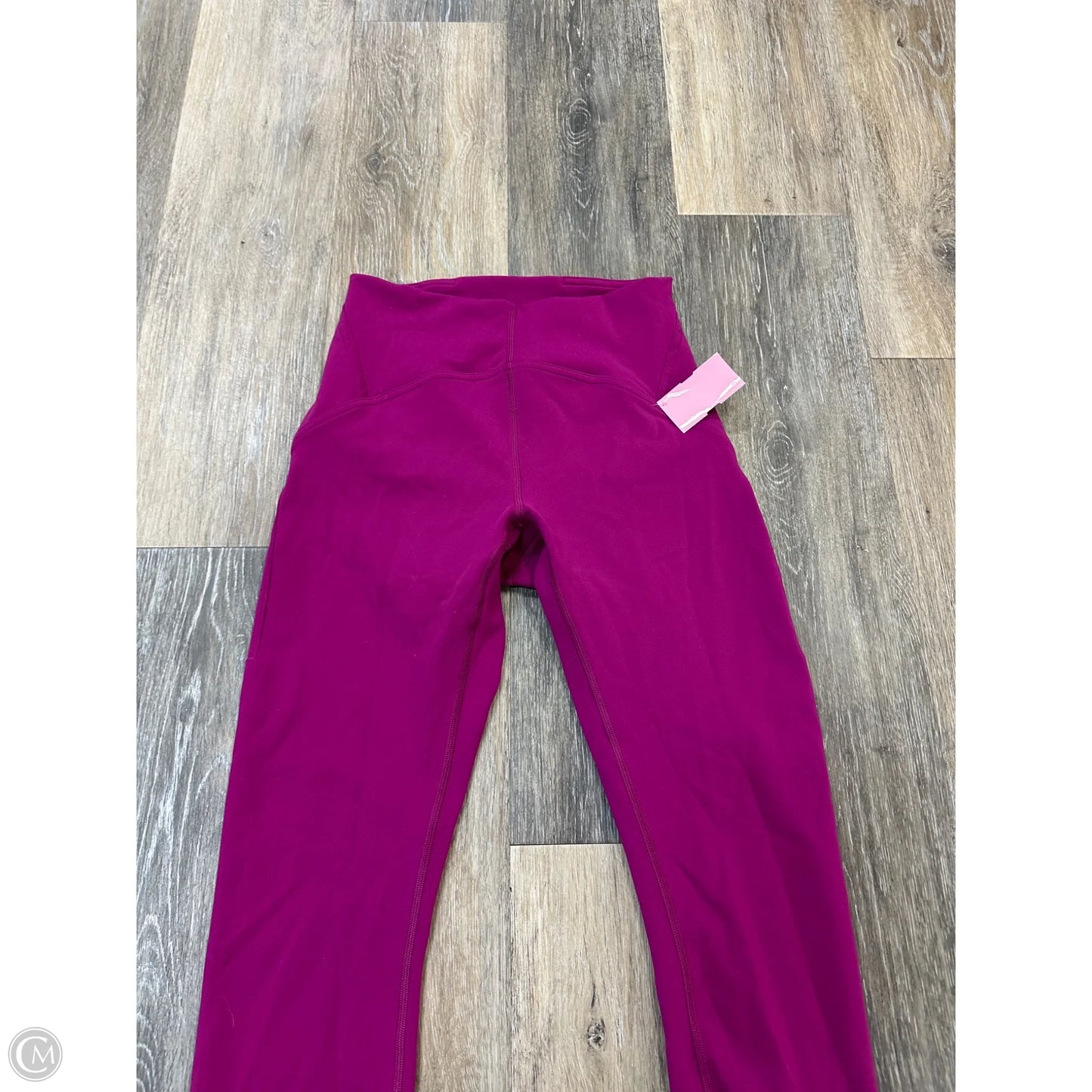 Athletic Leggings By Lululemon In Pink, Size: 4