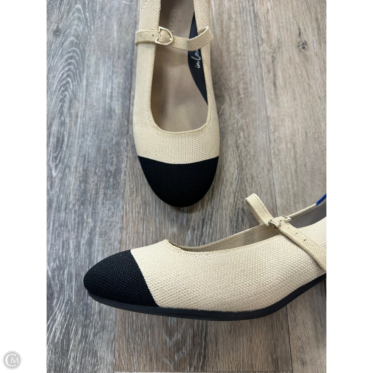 Shoes Heels Block By Rothys In Cream, Size: 8