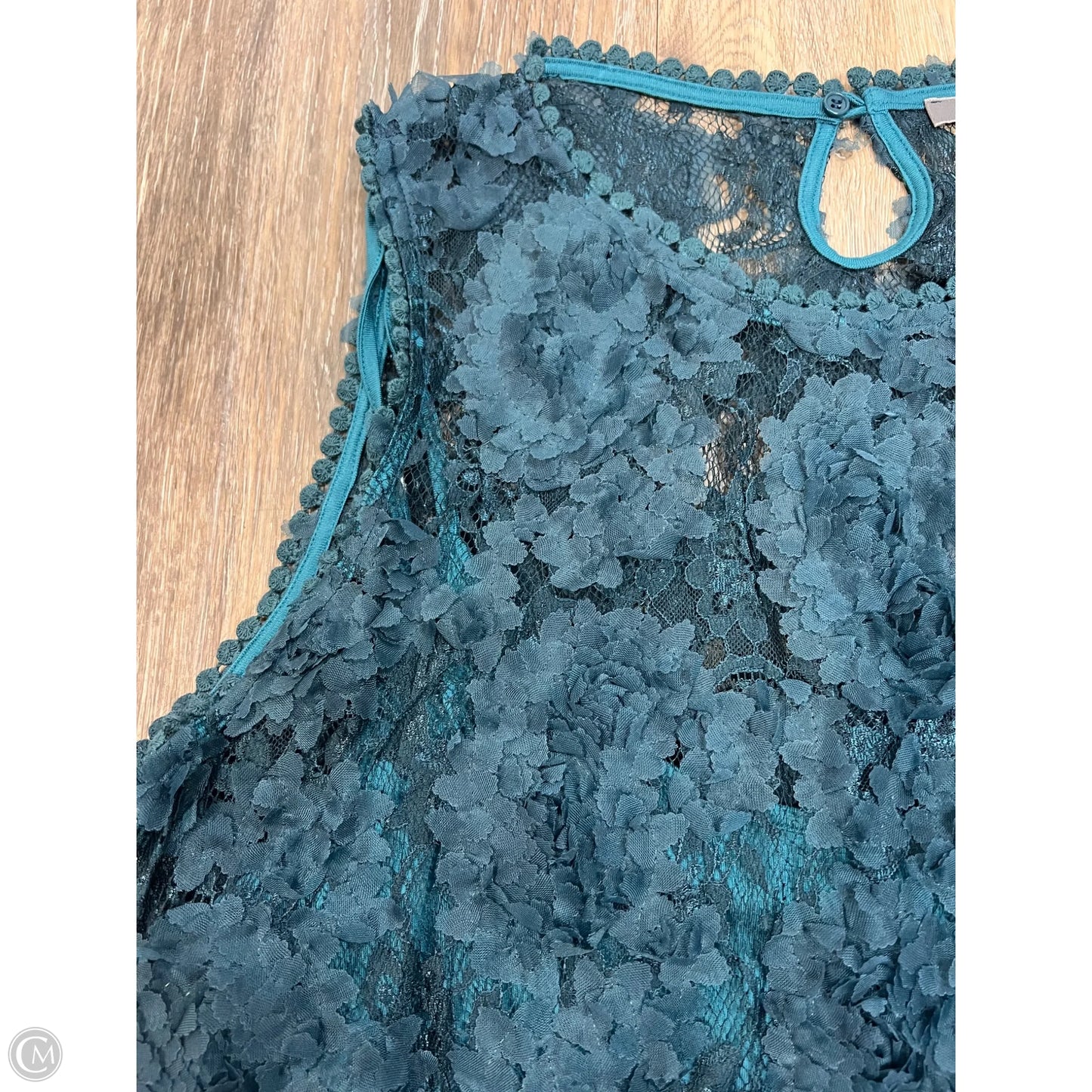 Top Sleeveless By Anthropologie In Blue, Size: L