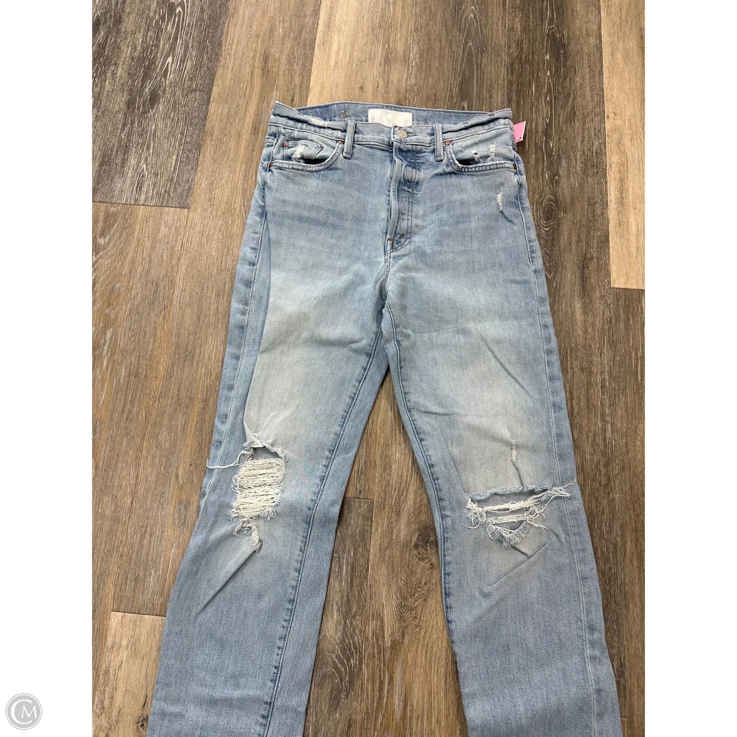 Jeans Designer By Mother Jeans In Blue Denim, Size: 6/28