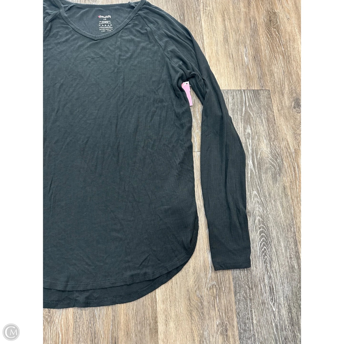 Top Long Sleeve By Pajar In Grey, Size: L