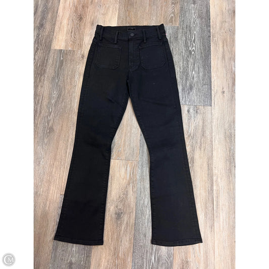 Jeans Designer By Mother Jeans In Black Denim, Size: 2/26