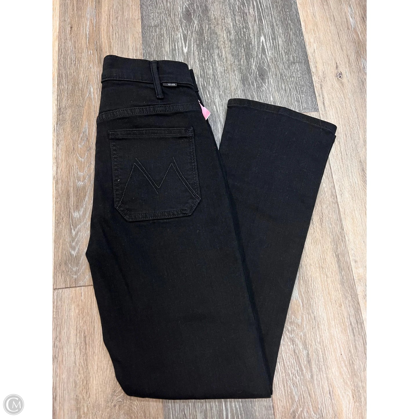 Jeans Designer By Mother Jeans In Black Denim, Size: 2/26