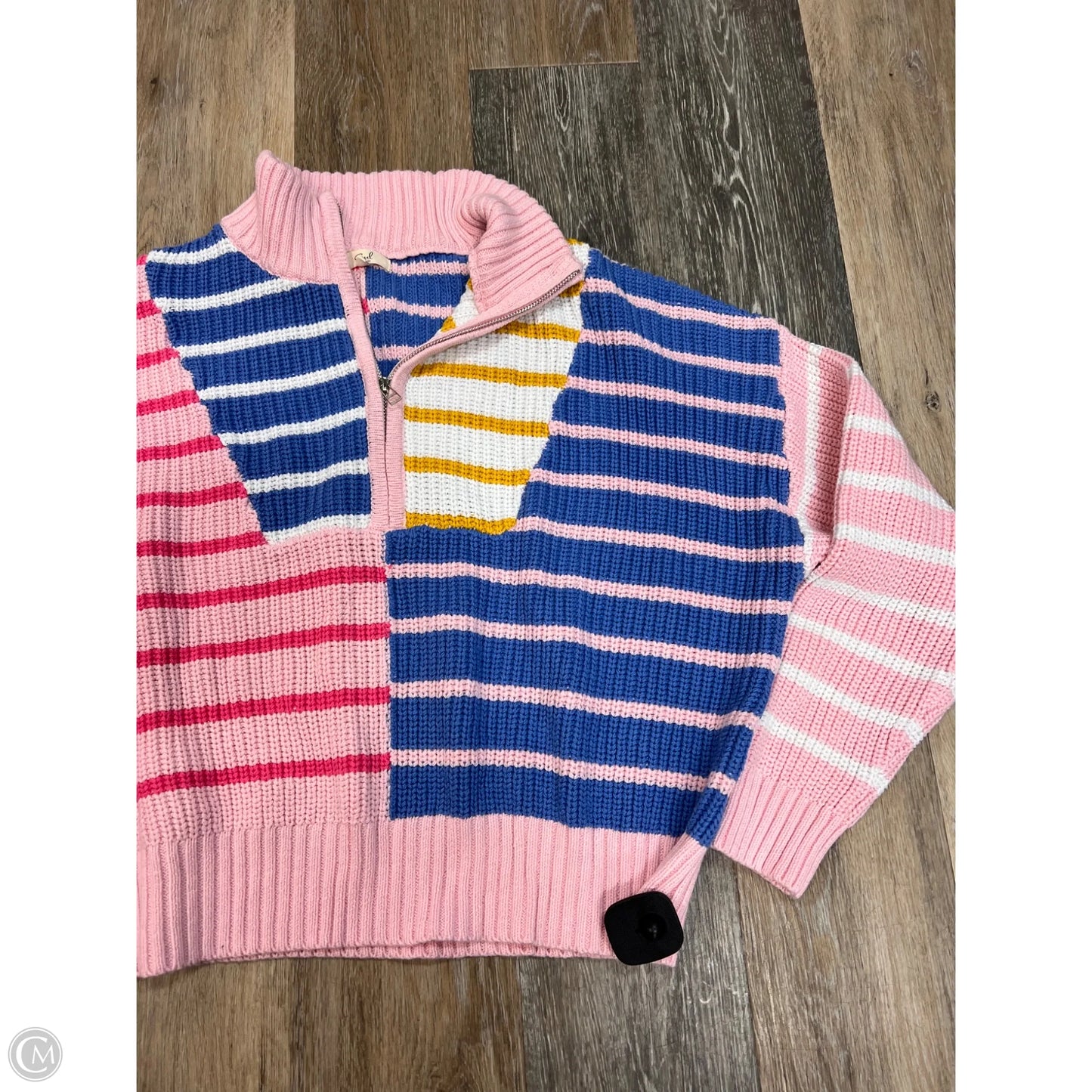 Sweater By Easel In Multi-colored, Size: M